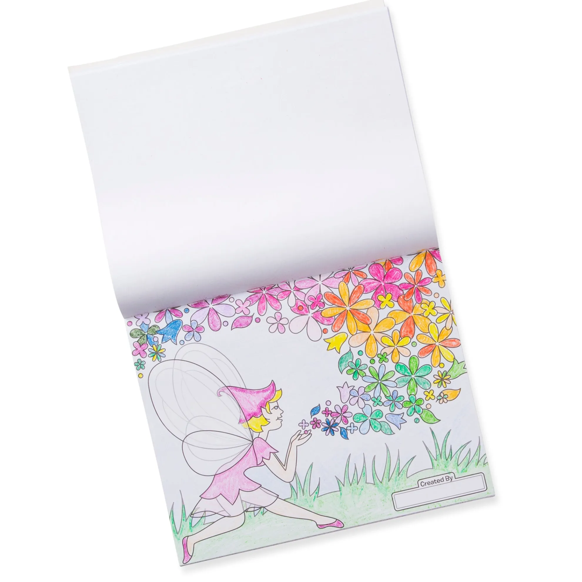 Jumbo Coloring Pad - Princess & Fairy