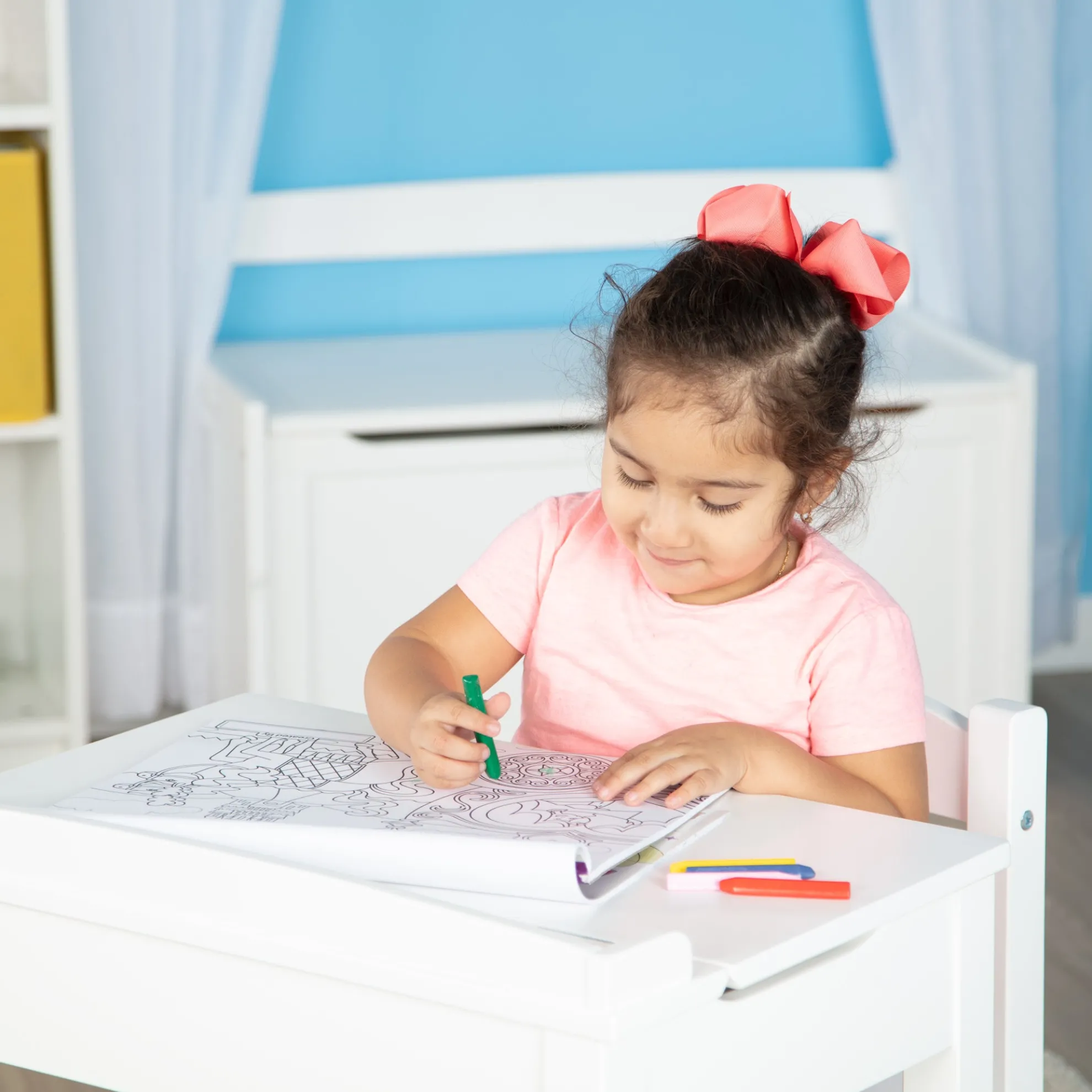 Jumbo Coloring Pad - Princess & Fairy