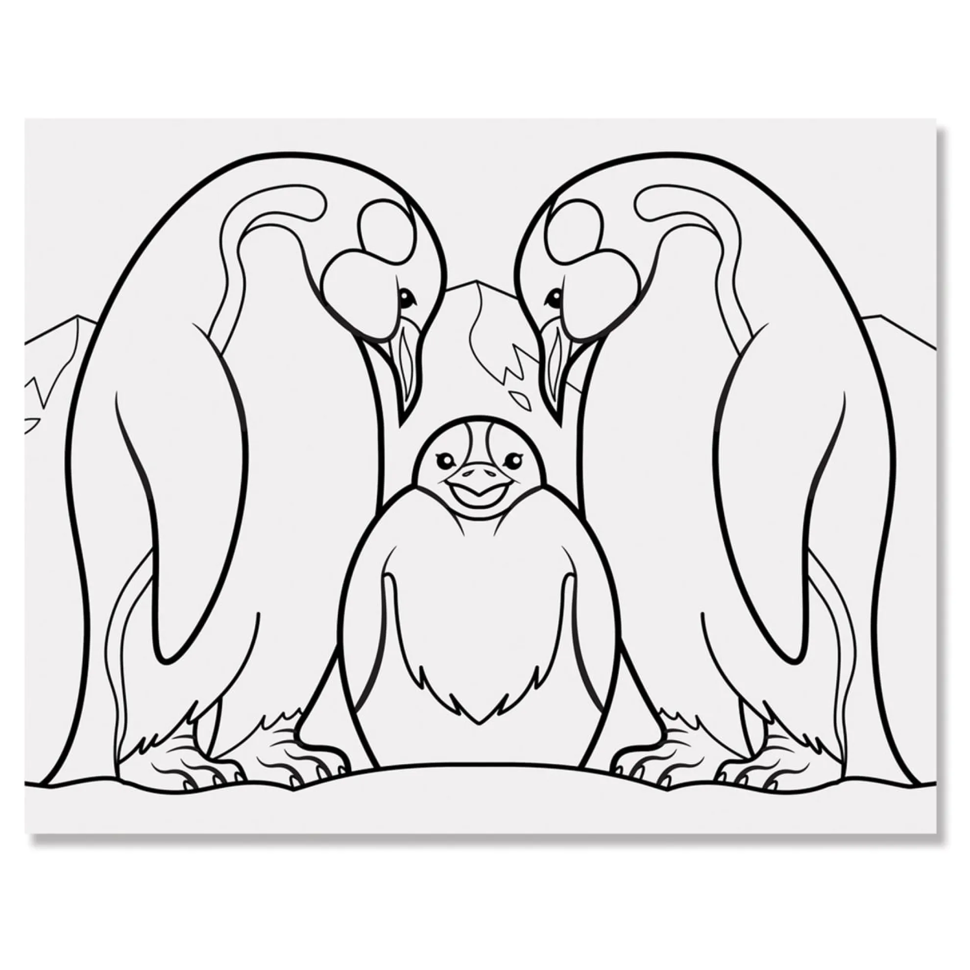 Jumbo Coloring Pad - Animals