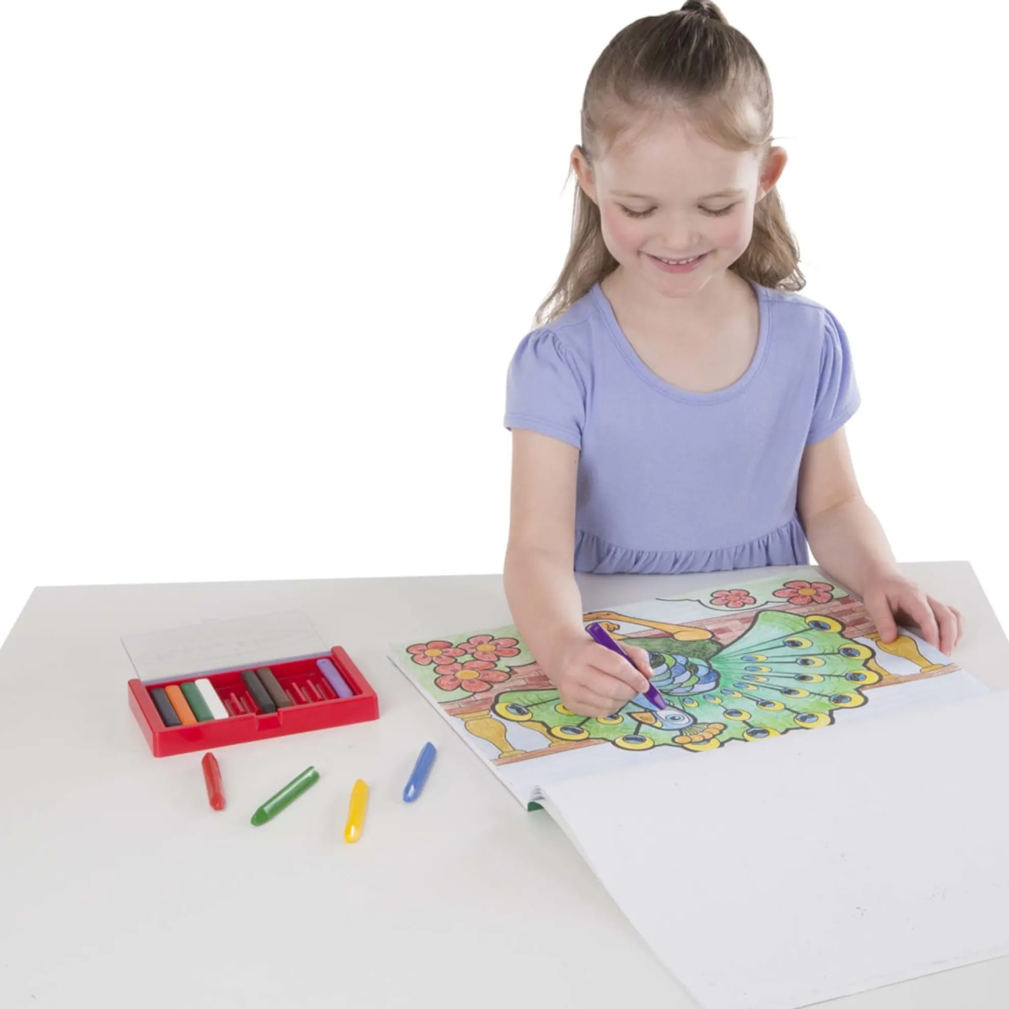 Jumbo Coloring Pad - Animals