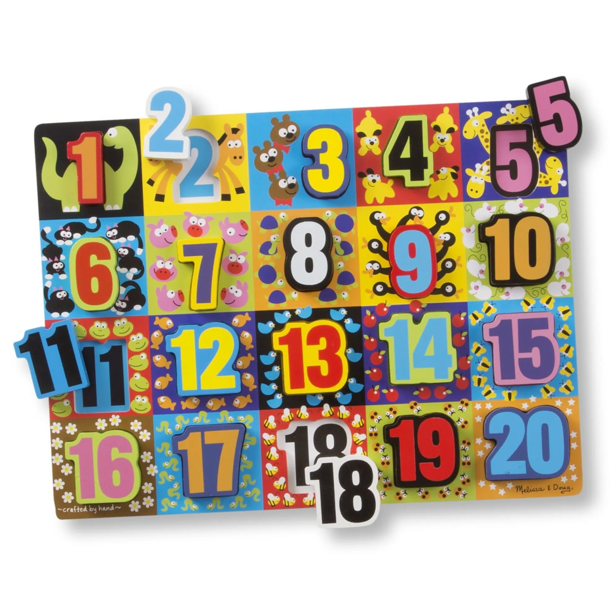 Jumbo Numbers Chunky Puzzle