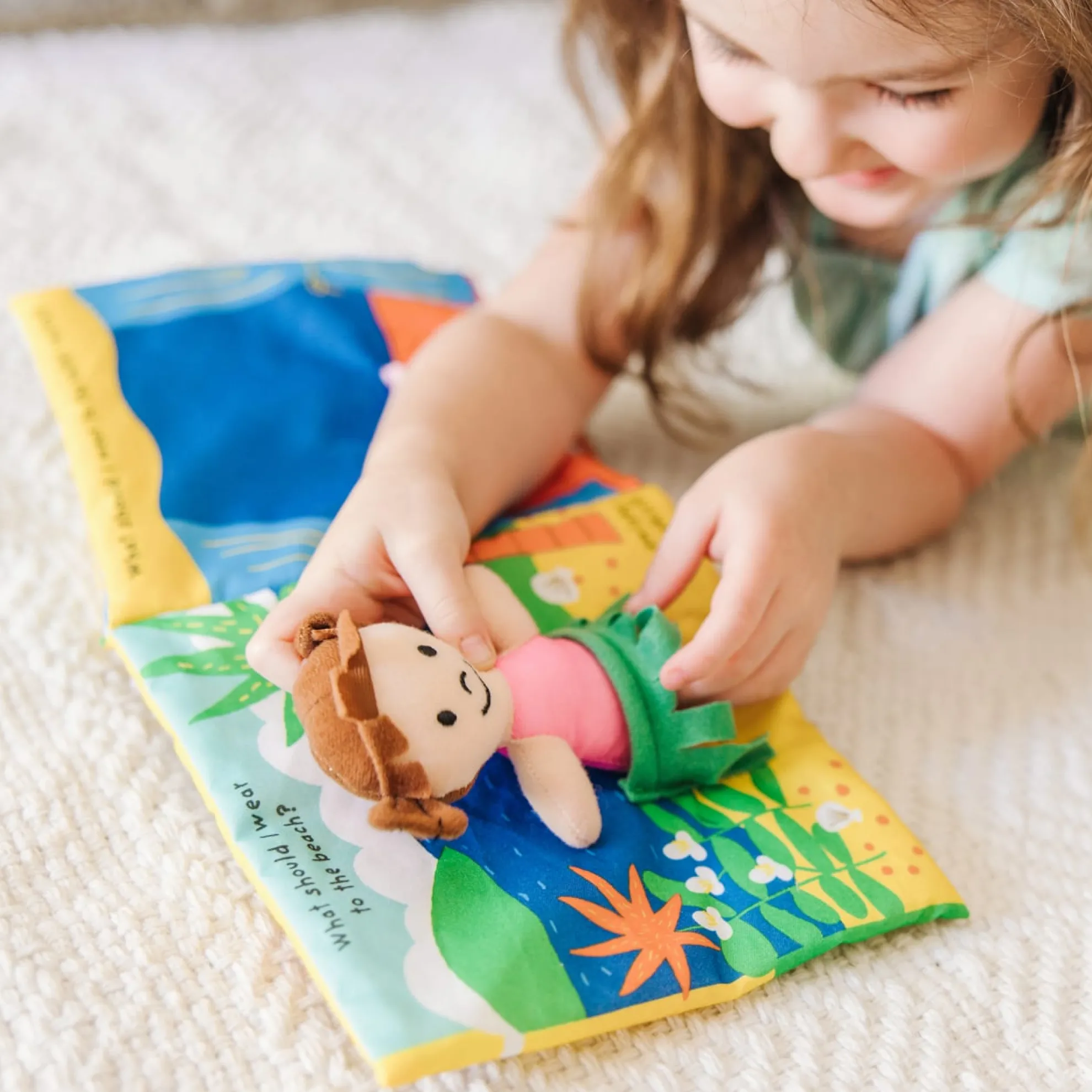 K’s Kids Soft Activity Book - What Should I Wear?