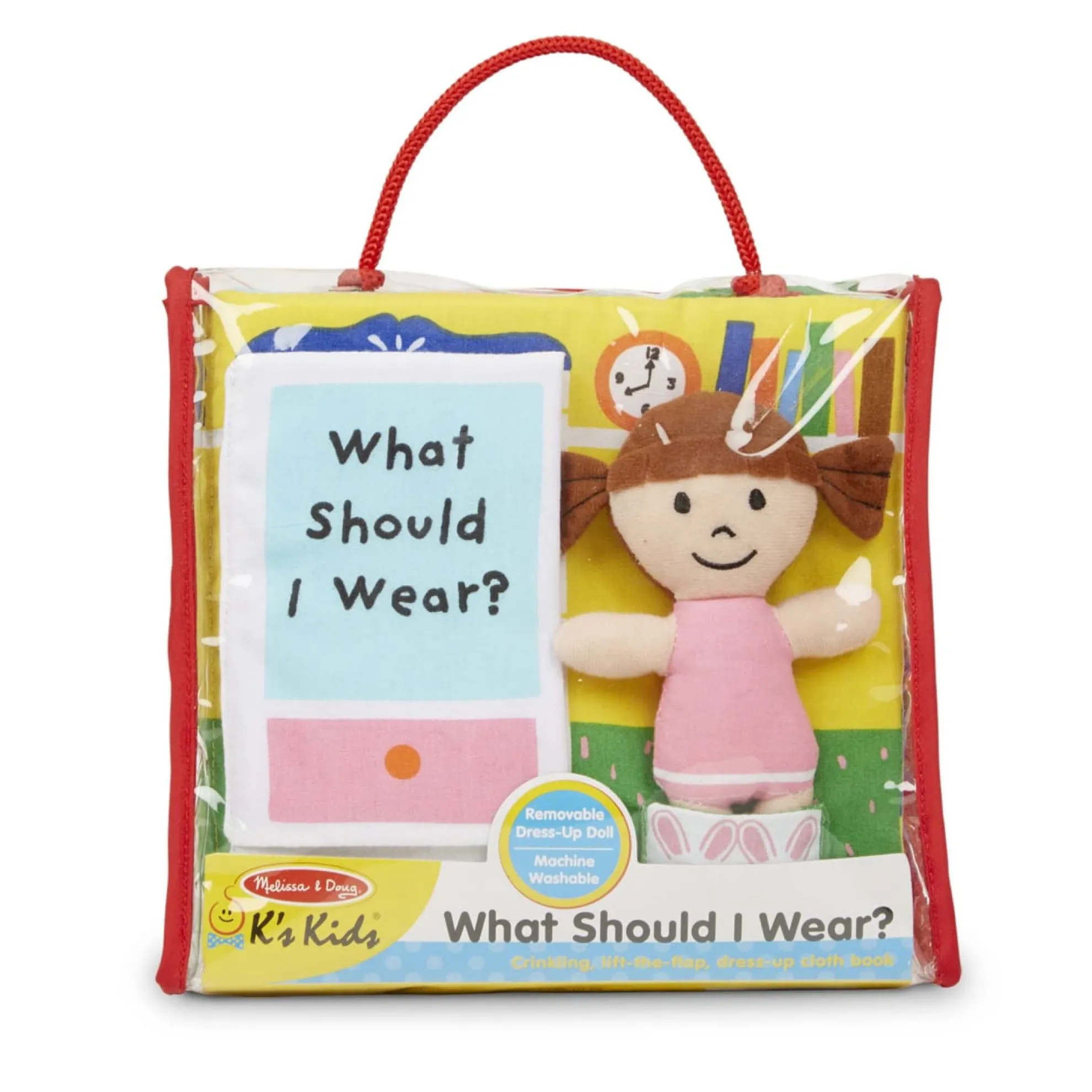 K’s Kids Soft Activity Book - What Should I Wear?