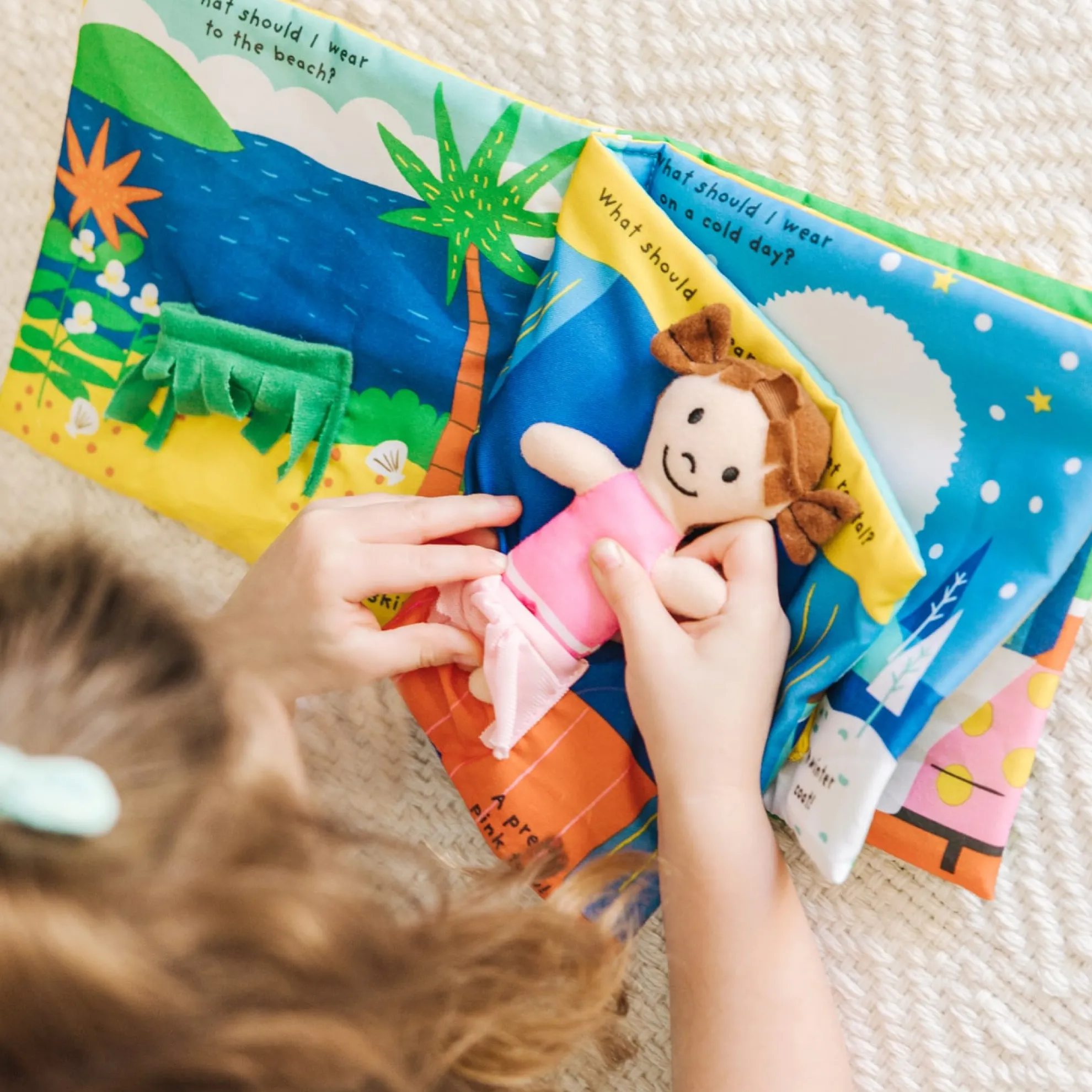 K’s Kids Soft Activity Book - What Should I Wear?