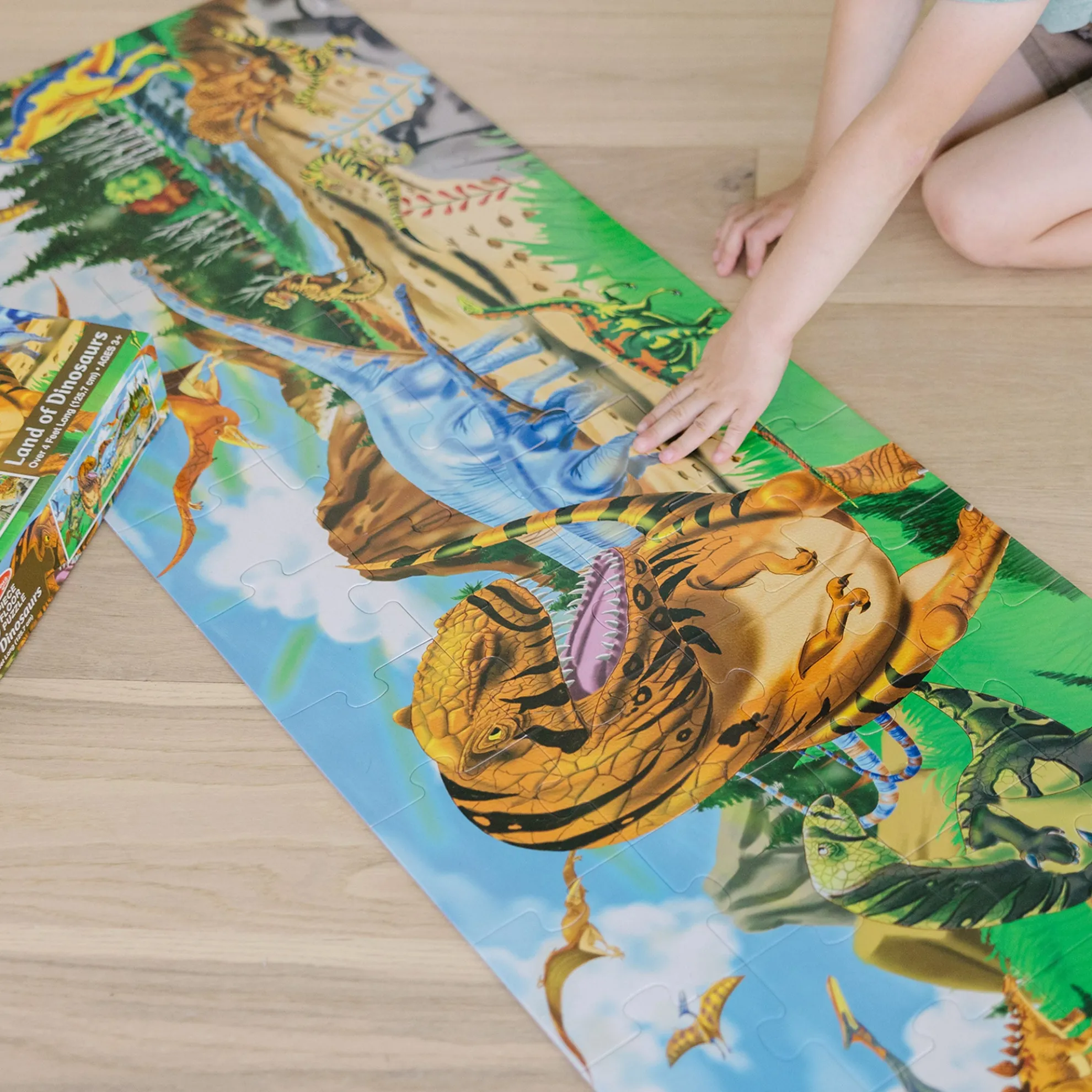 Land of Dinosaurs Floor Puzzle - 48 Pieces