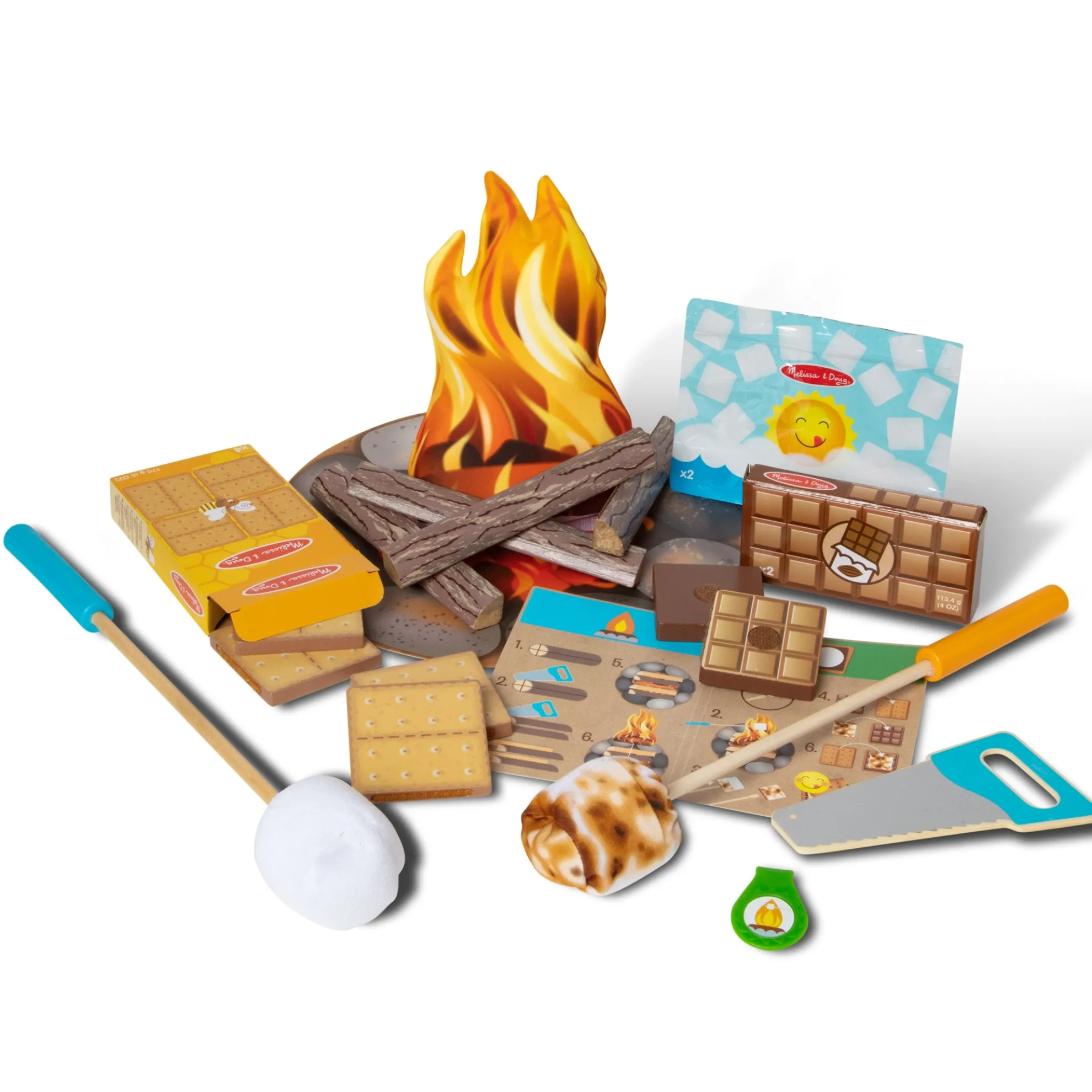 Let's Explore Campfire S'Mores Play Set