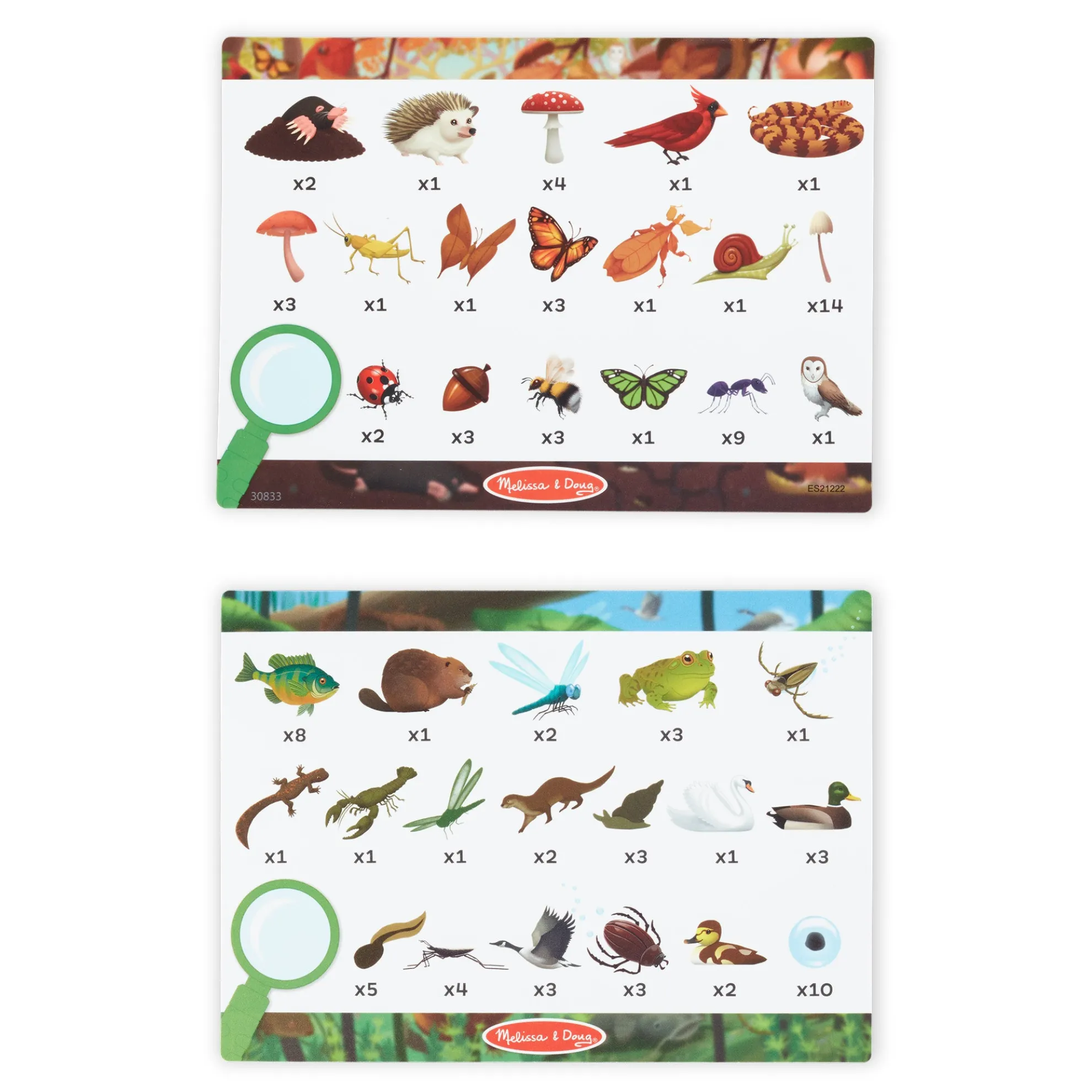 Let's Explore Double-Sided Seek & Find Puzzle