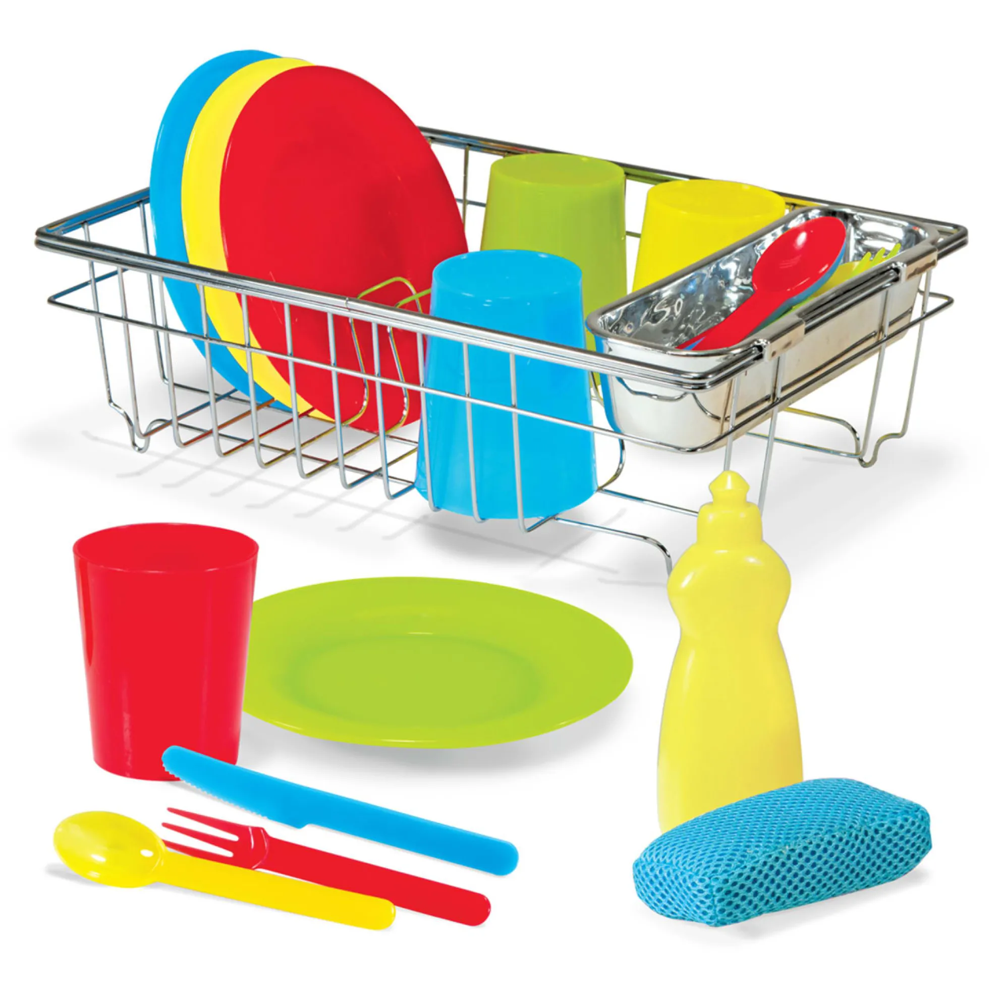 Let's Play House! Wash & Dry Dish Set