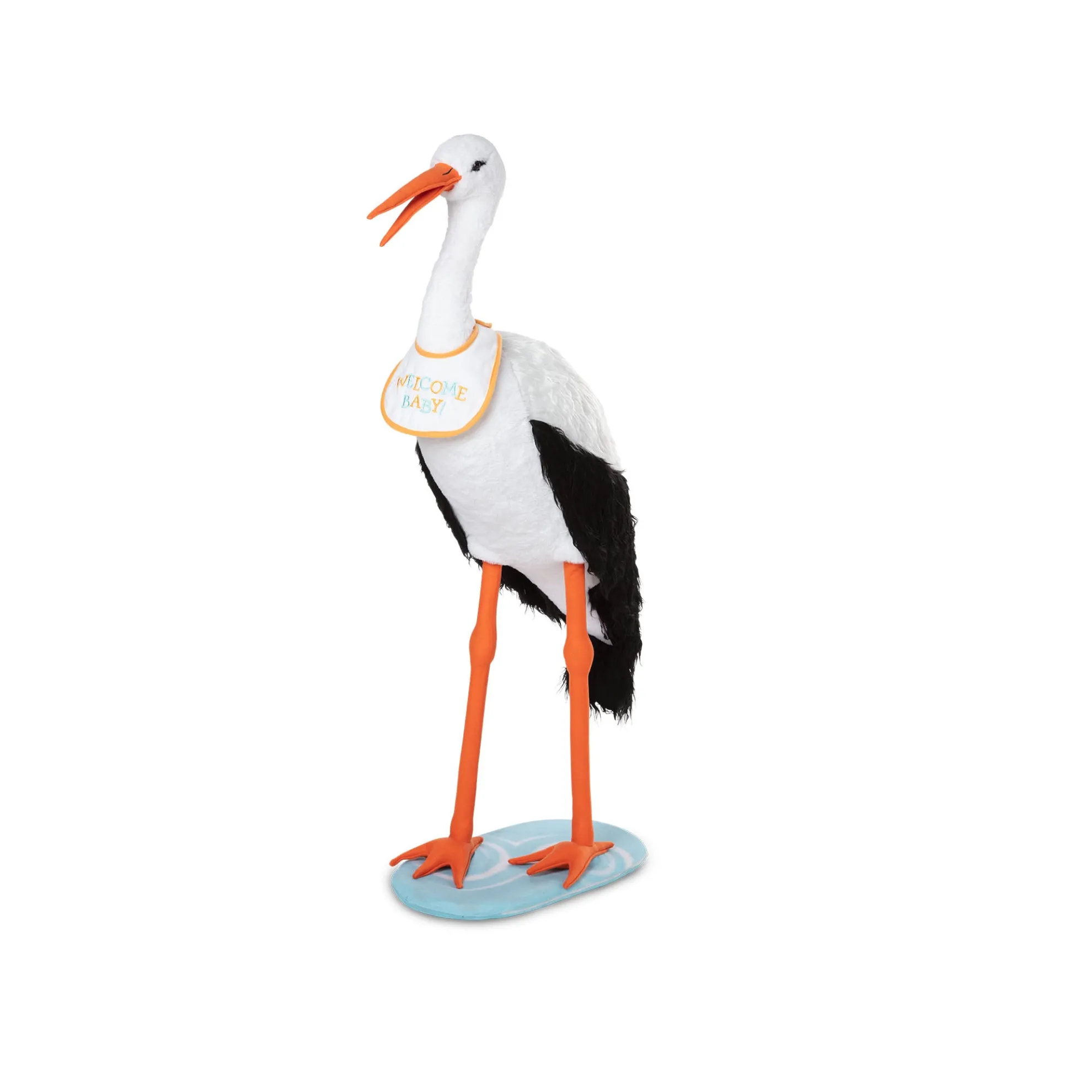 Lifelike Plush Stork