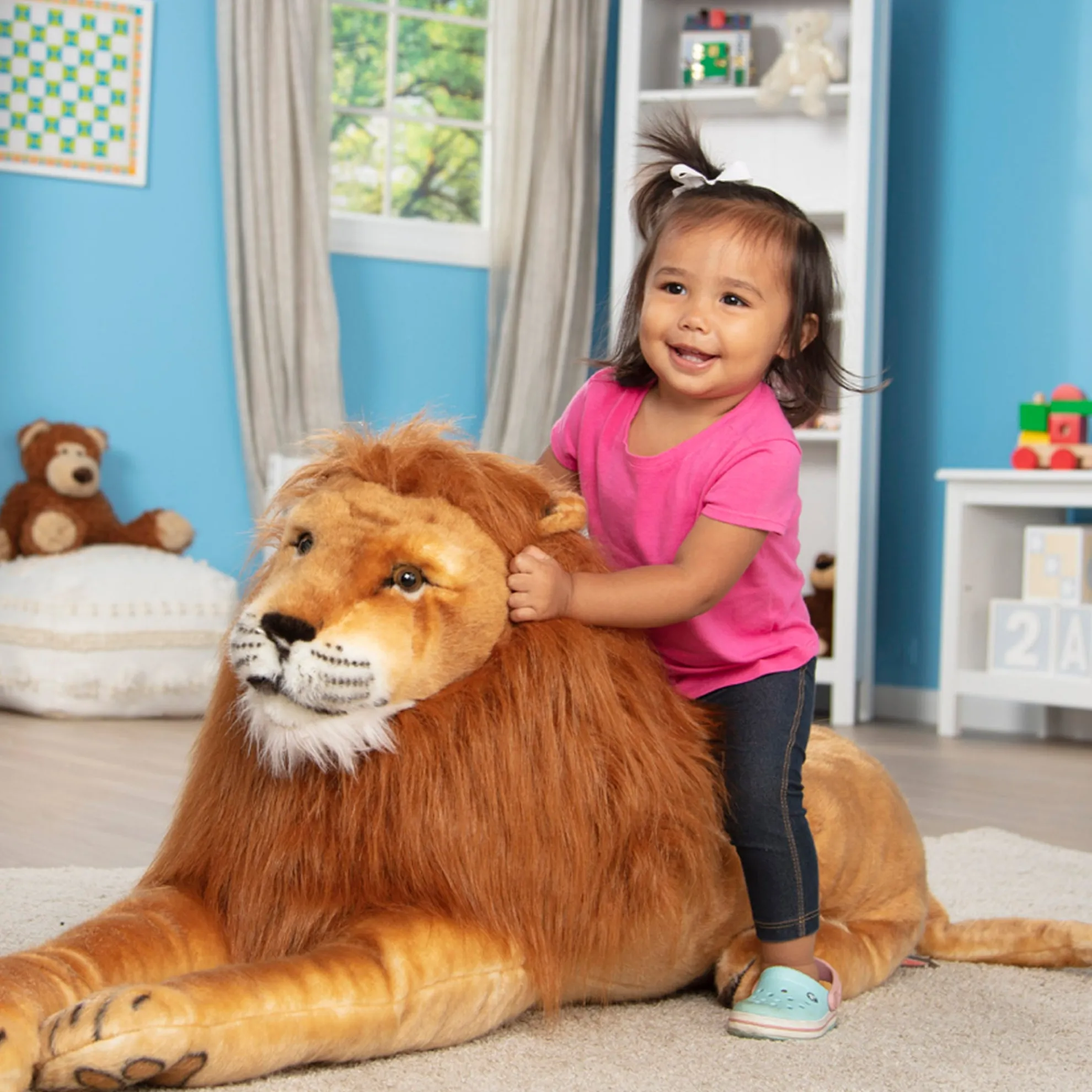 Lion Lifelike Plush Stuffed Animal