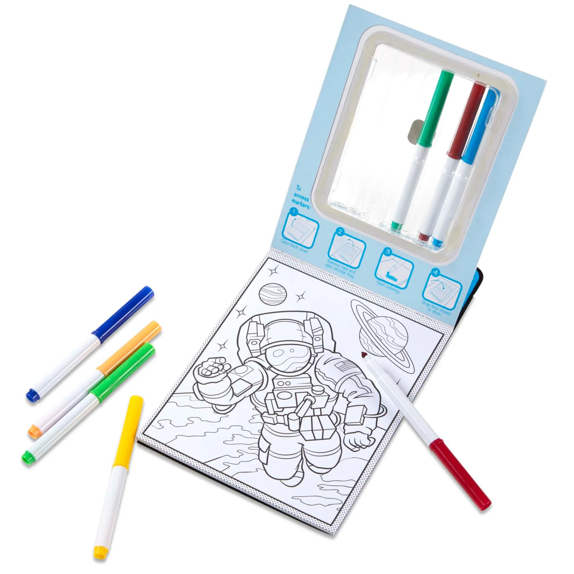 Magic-Pattern – Adventure Coloring Pad - On the Go Travel Activity