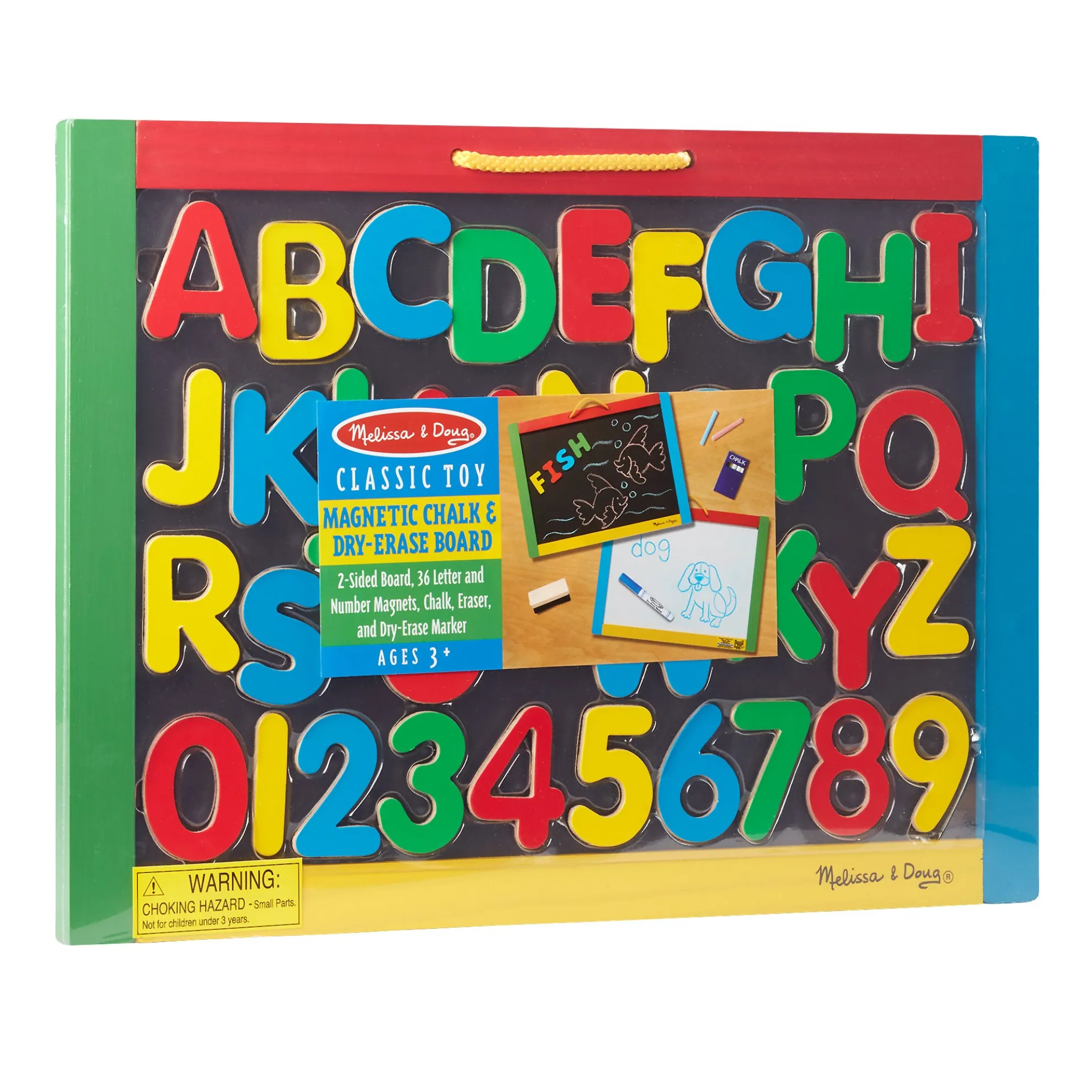 Magnetic Chalkboard & Dry-Erase Board (Uppercase)