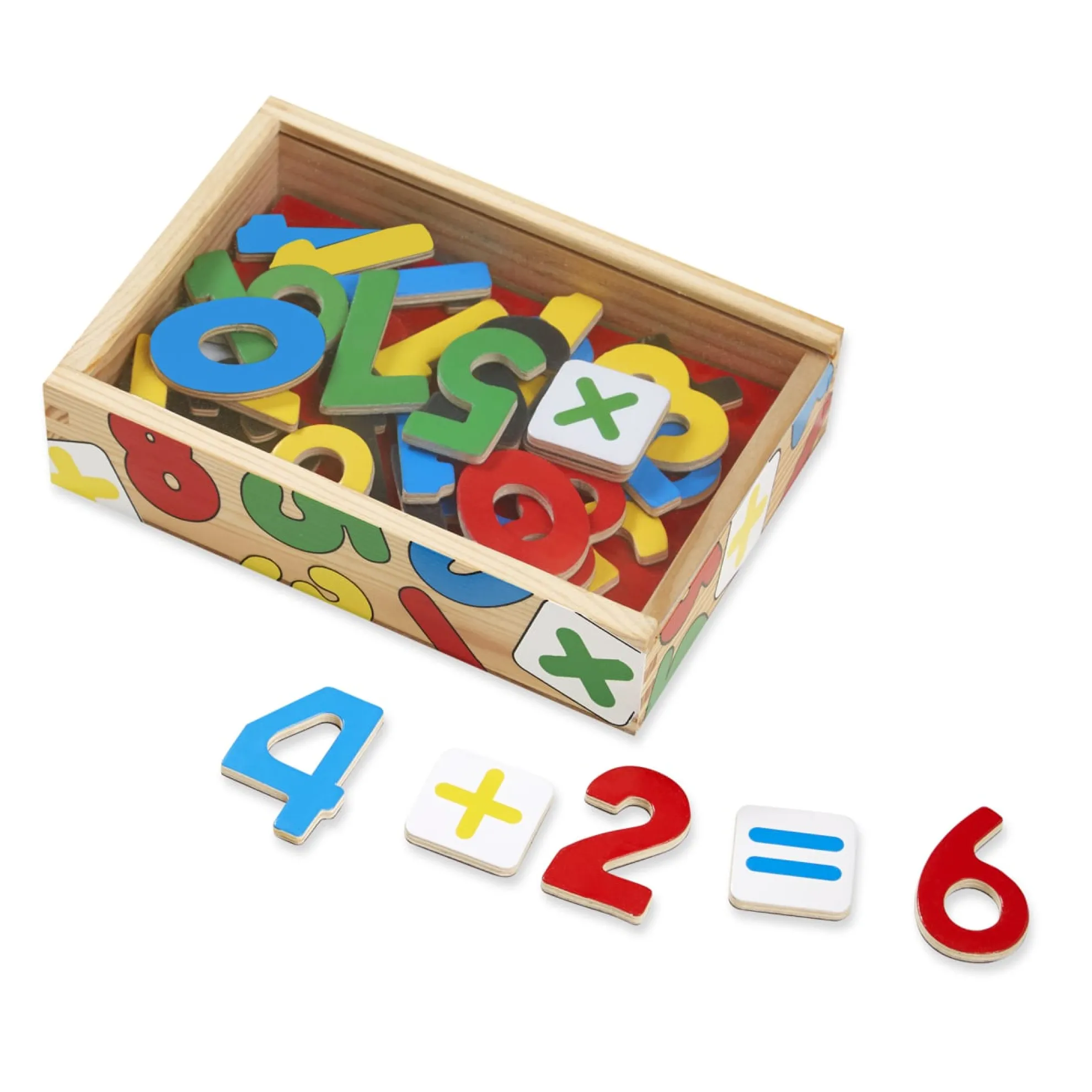 Magnetic Wooden Numbers