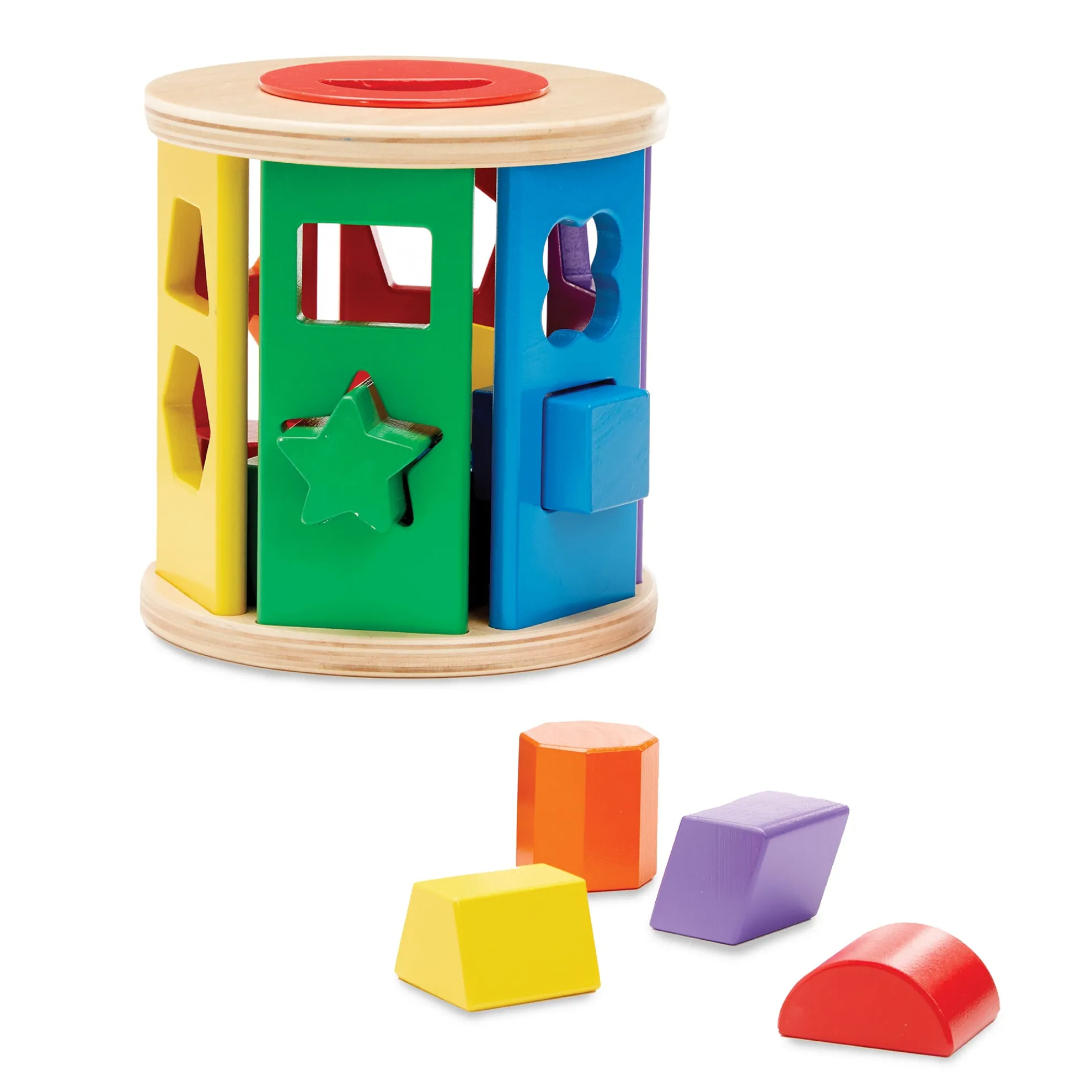 Match and Roll Shape Sorter