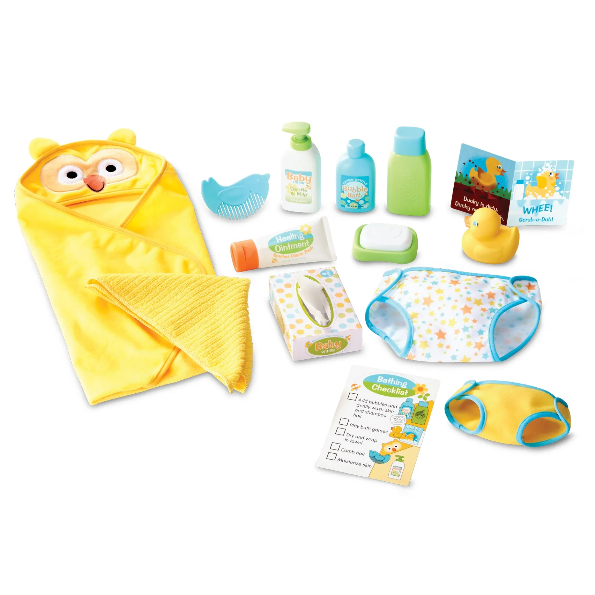 Mine to Love Changing & Bathtime Play Set