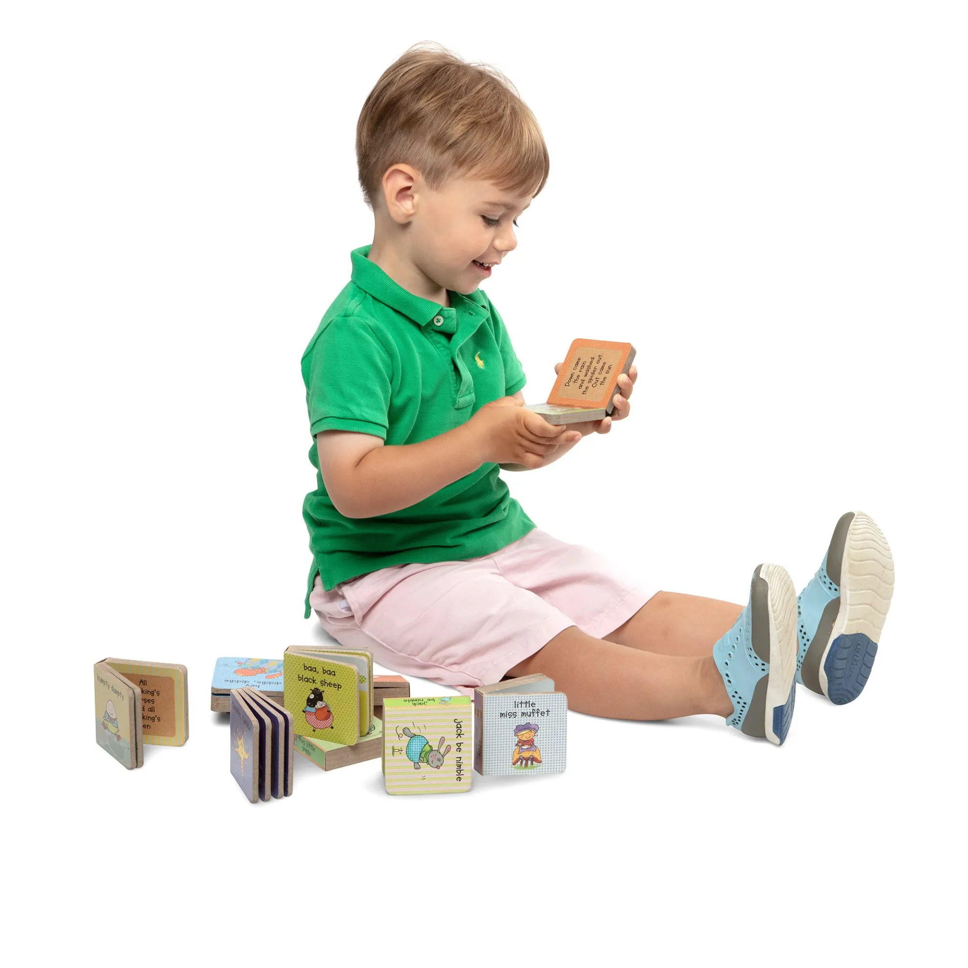 Natural Play Book Tower: Little Nursery Books