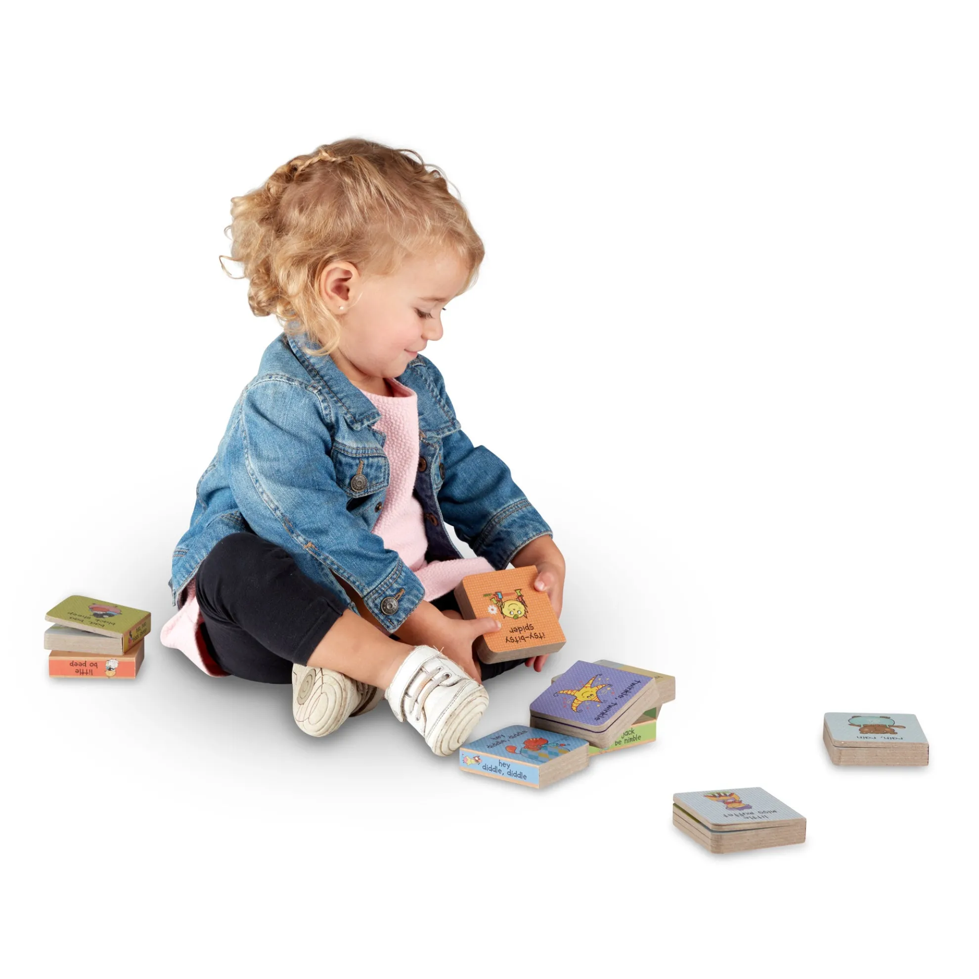 Natural Play Book Tower: Little Nursery Books