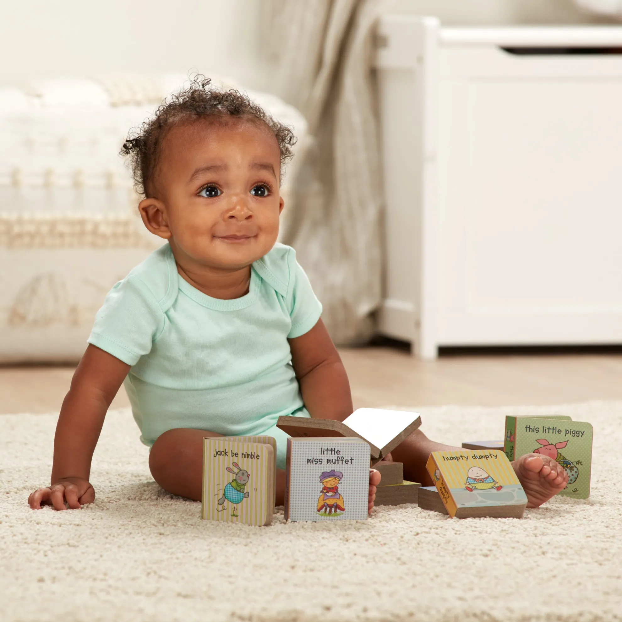 Natural Play Book Tower: Little Nursery Books