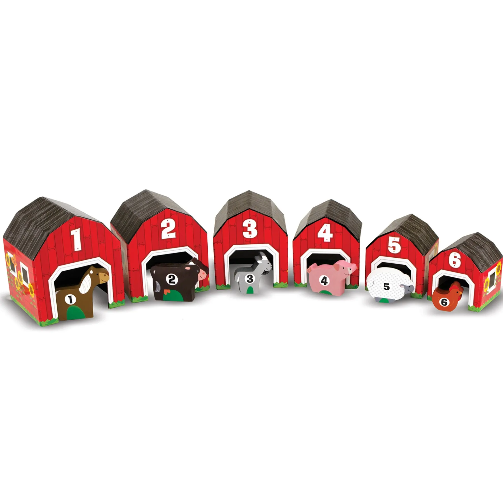 Nesting & Sorting Barns & Animals