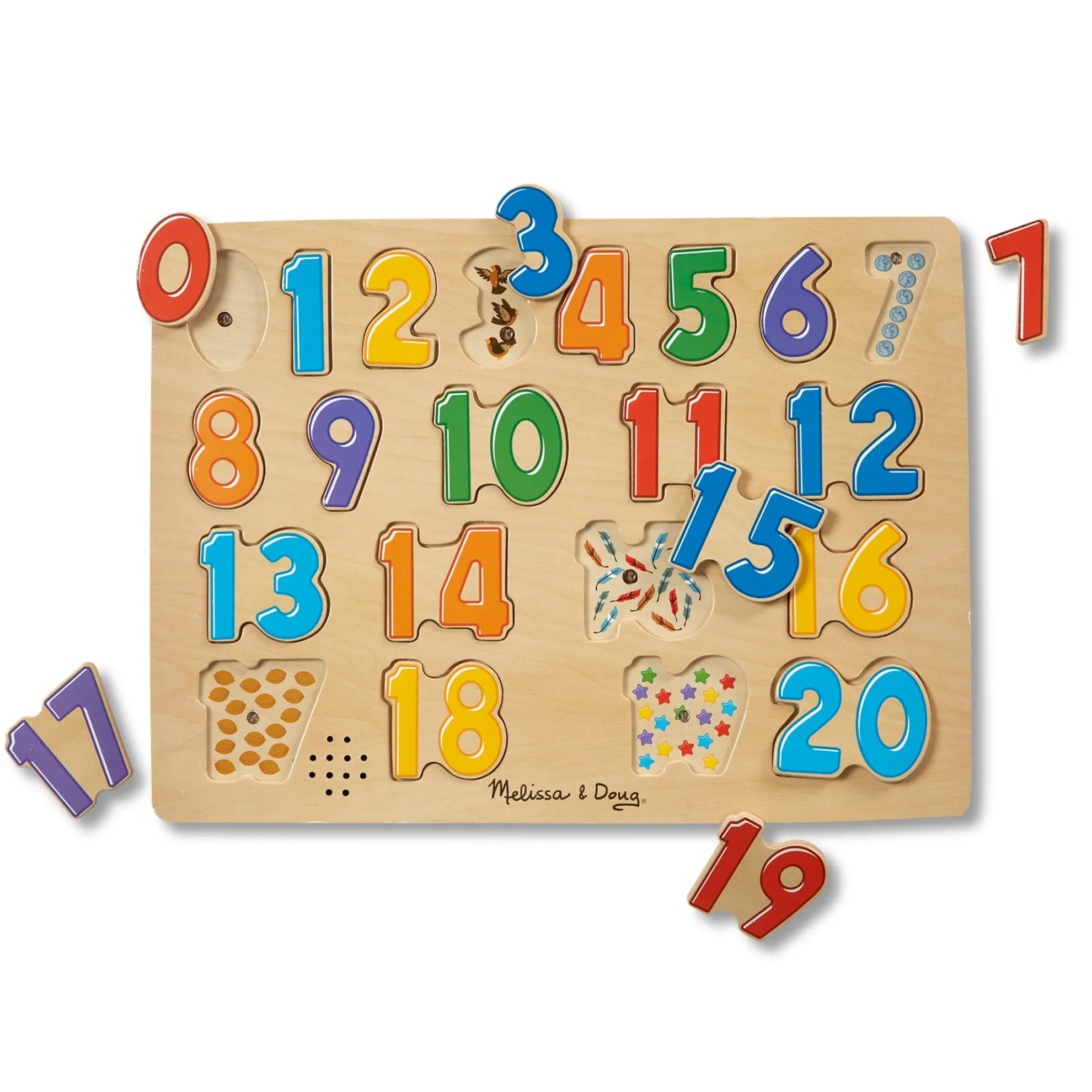 Numbers Sound Puzzle - 21 Pieces