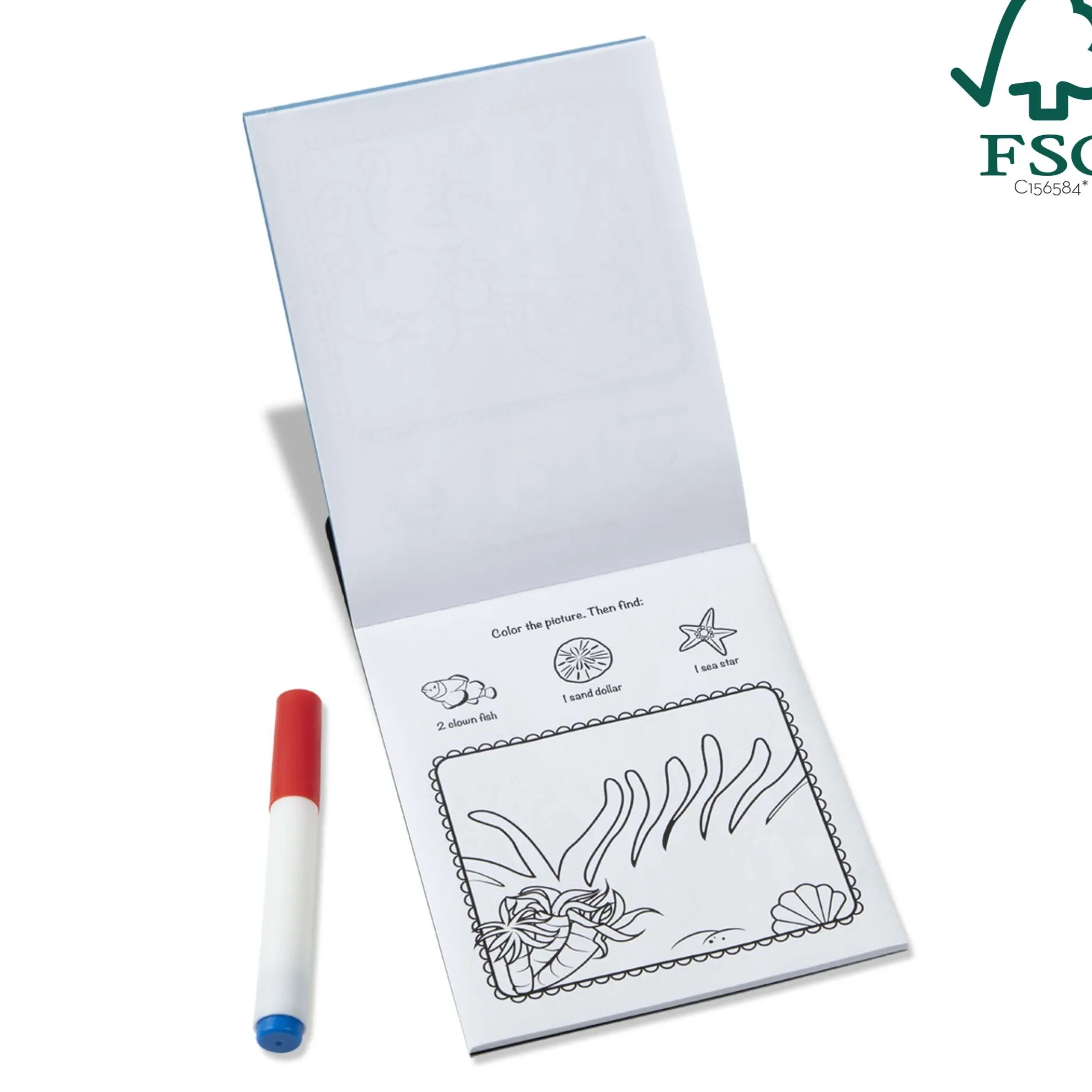 On the Go™ ColorBlast Color Reveal Pad – Sea Life