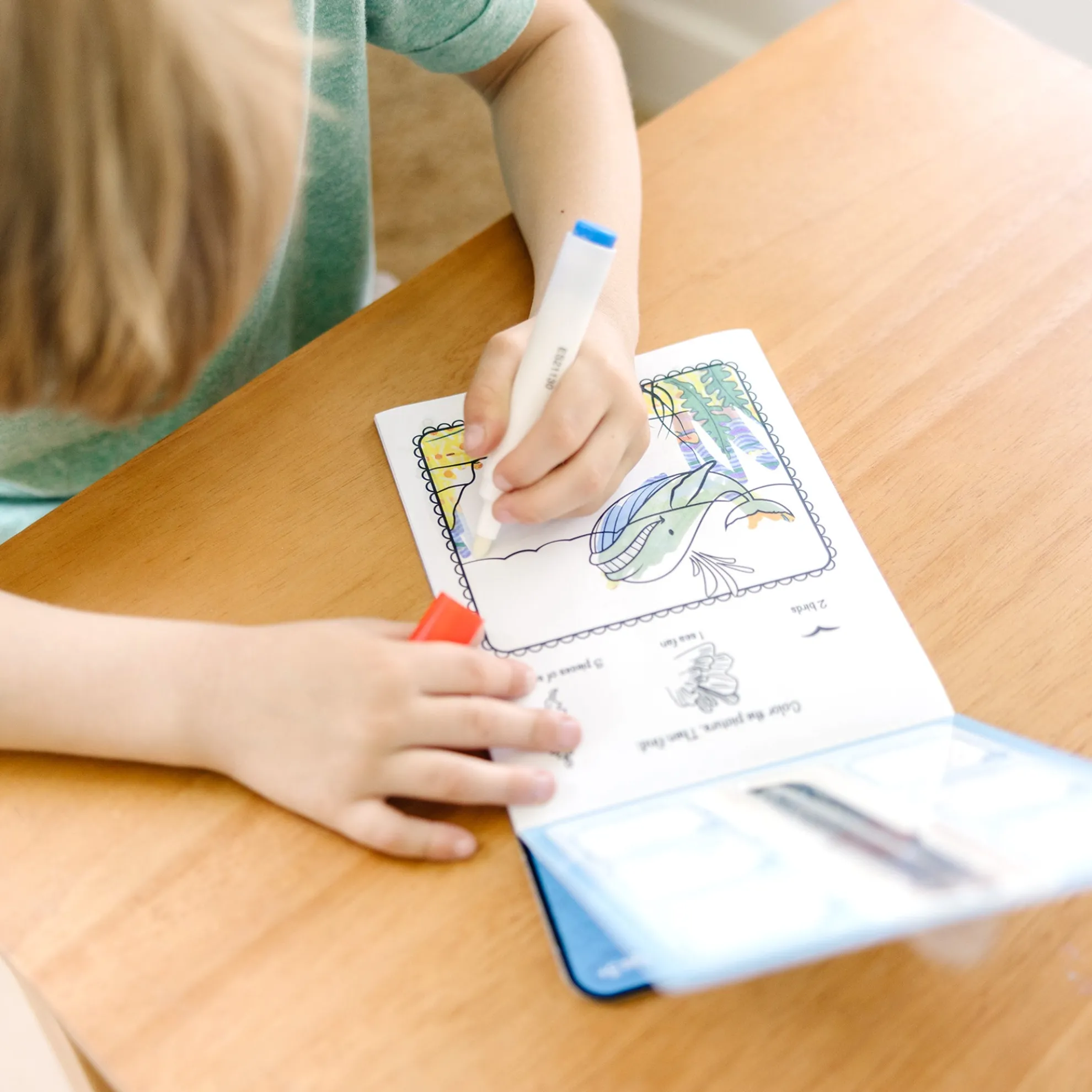 On the Go™ ColorBlast Color Reveal Pad – Sea Life