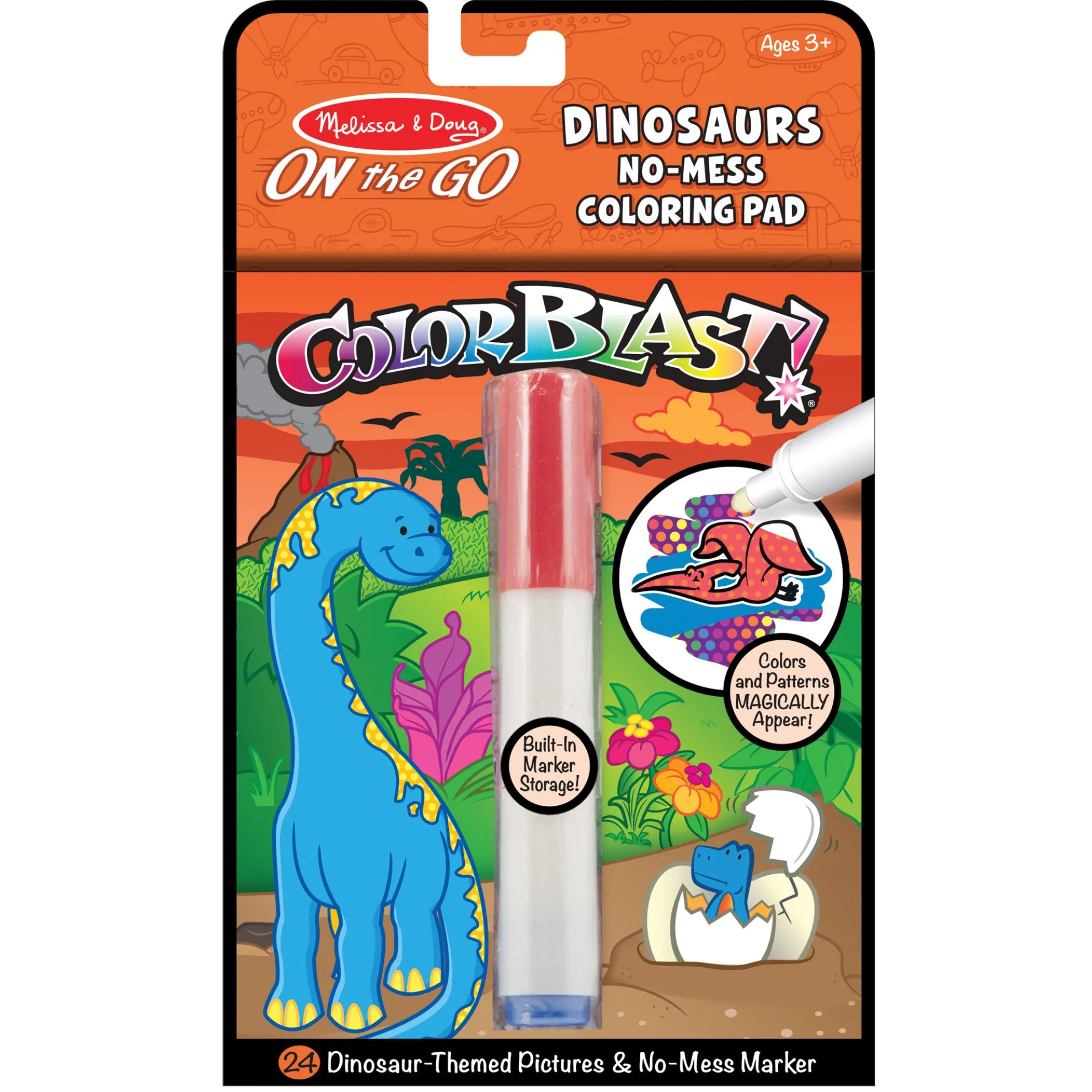 On the Go™ ColorBlast Color Reveal Pad – Dinosaur