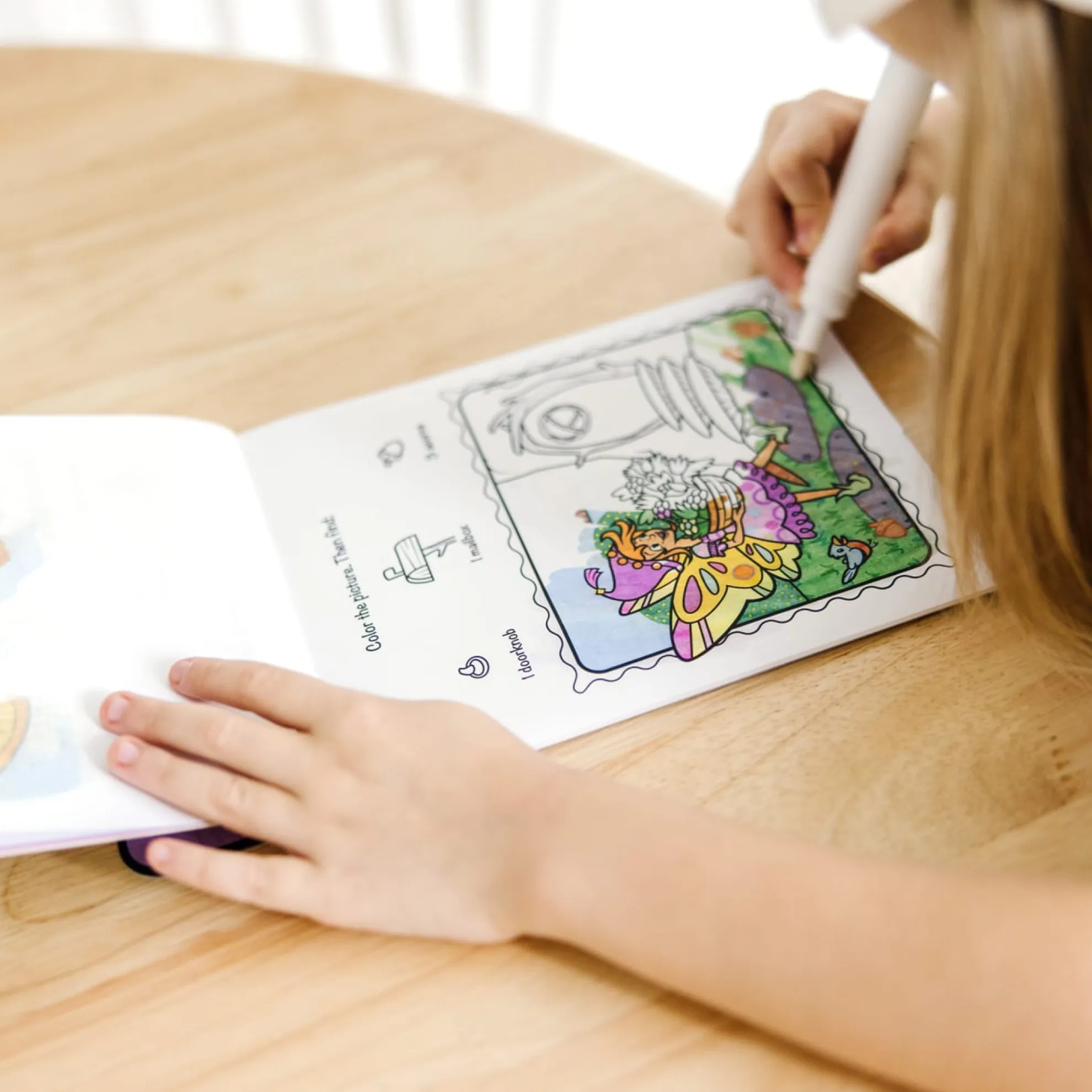 On the Go ColorBlast No-Mess Coloring Pad - Fairies