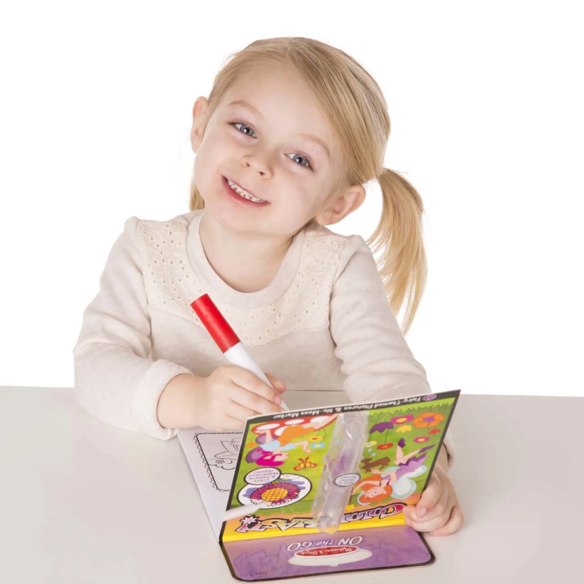 On the Go ColorBlast No-Mess Coloring Pad - Fairies
