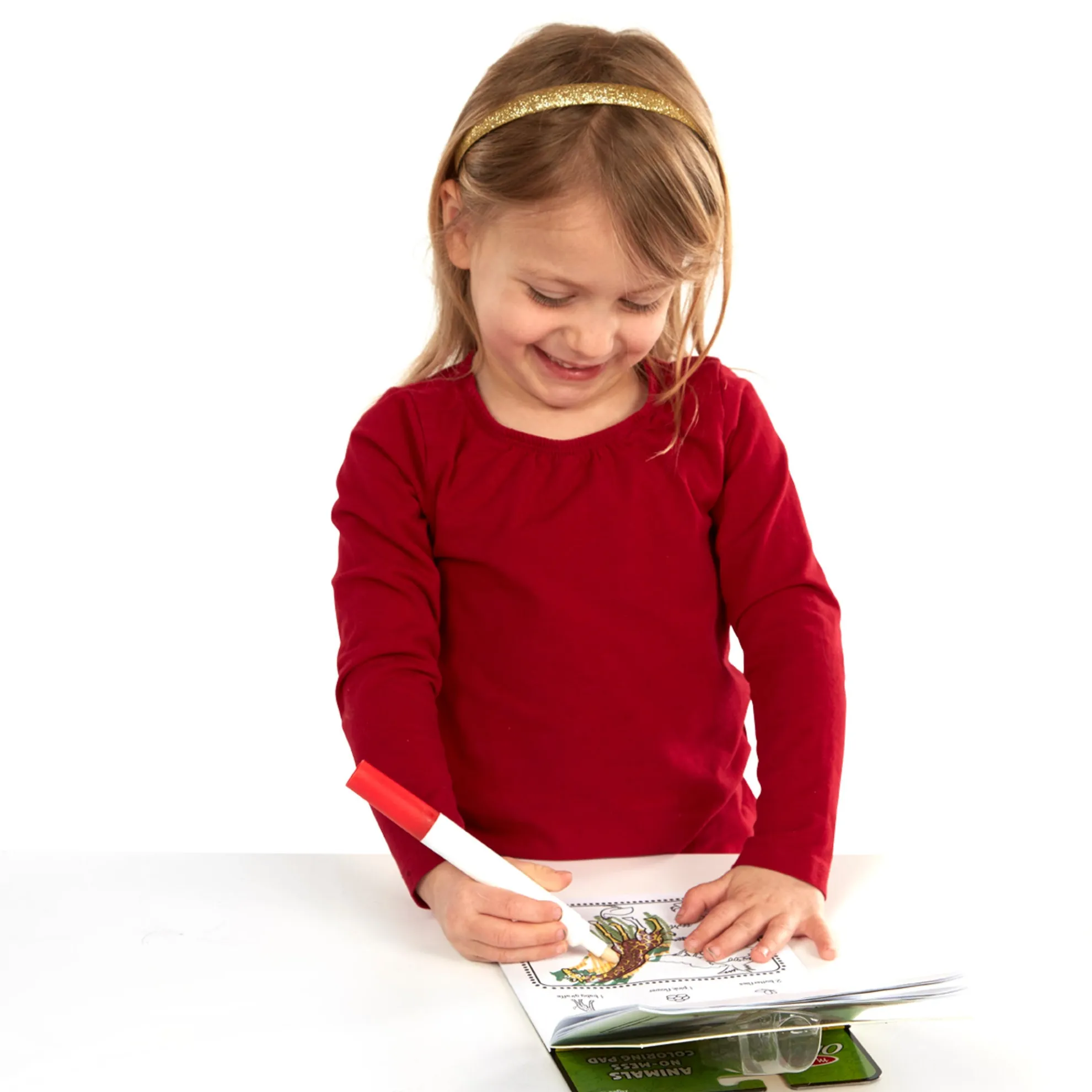 On the Go Colorblast No Mess Coloring Pad -Animals