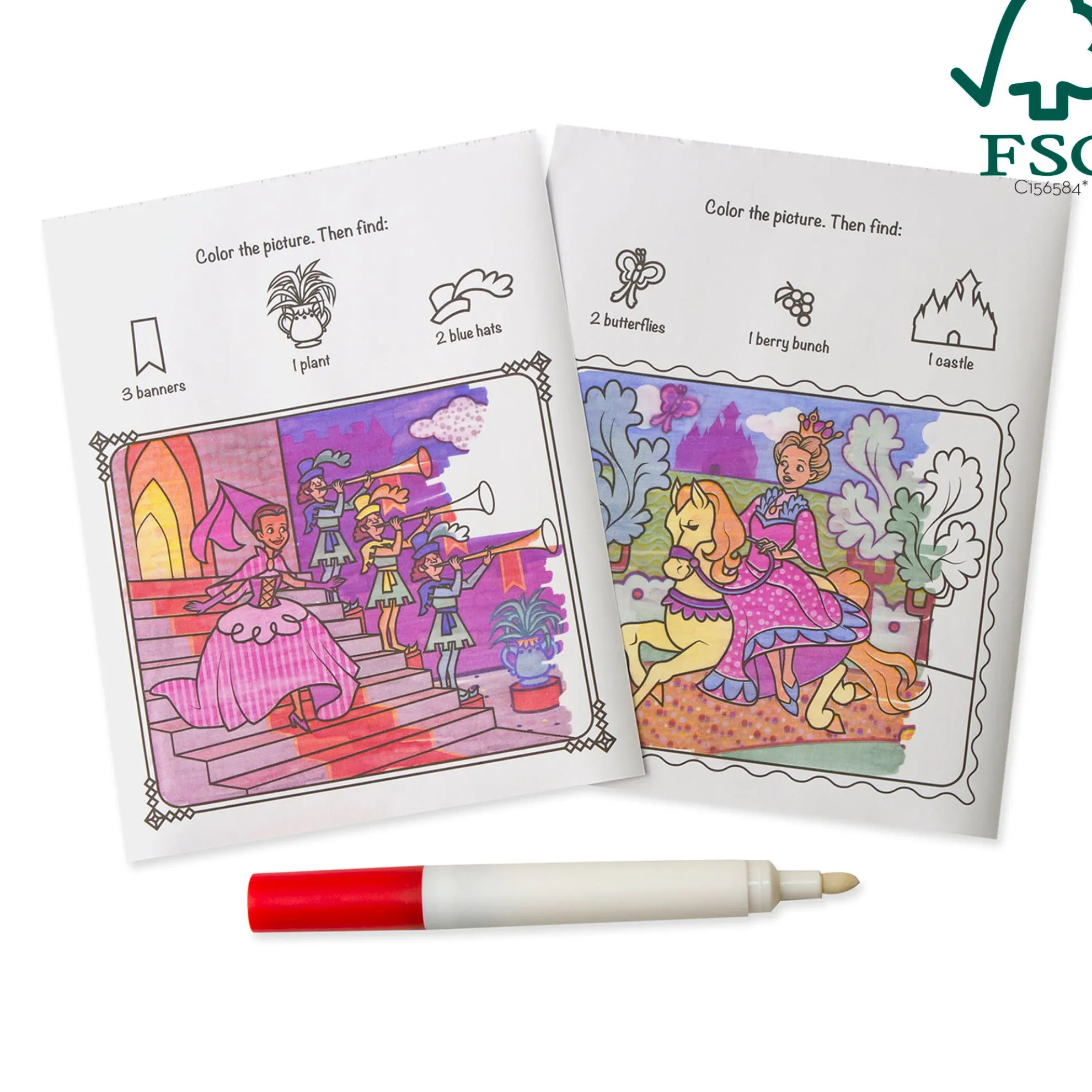 On the Go™ ColorBlast Color Reveal Pad – Princess