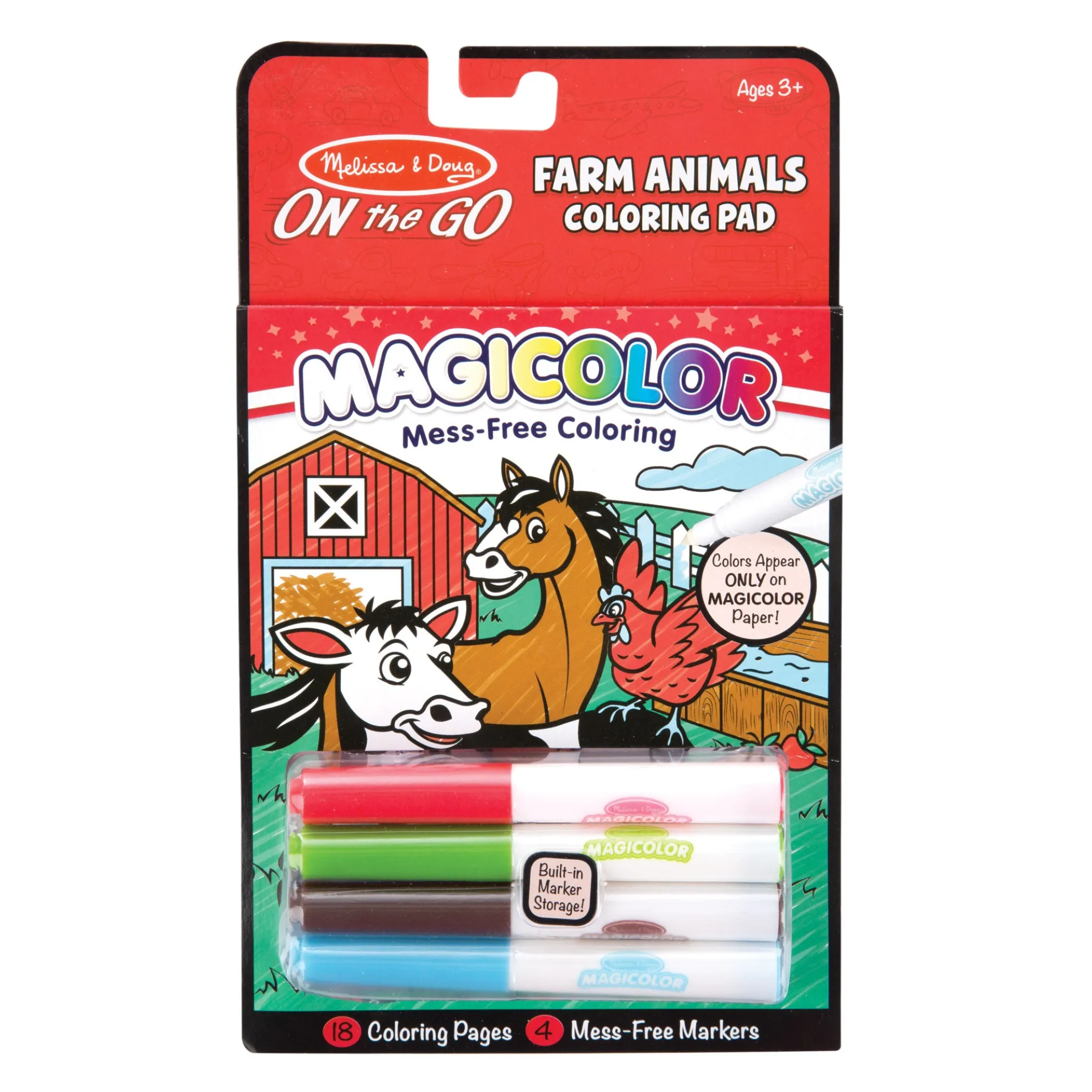 On the Go Magicolor Coloring Pad - Farm Animals