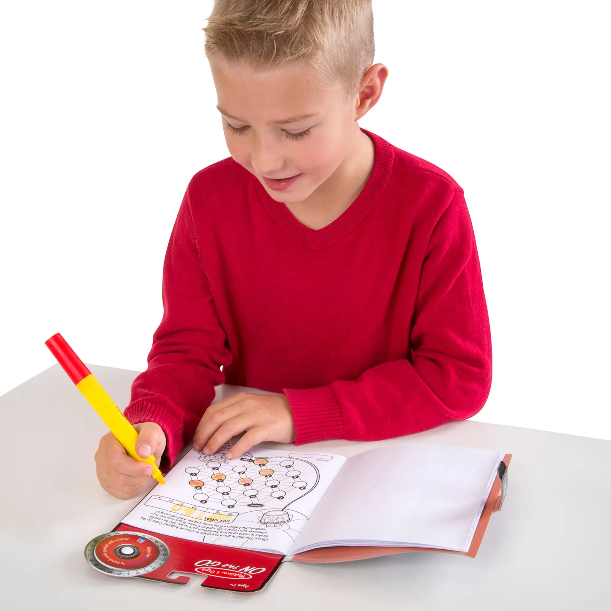 On the Go™ Secret Decoder Activity Books 3-Pack: Slippery Flippers, Runaway Ruby, Game Book