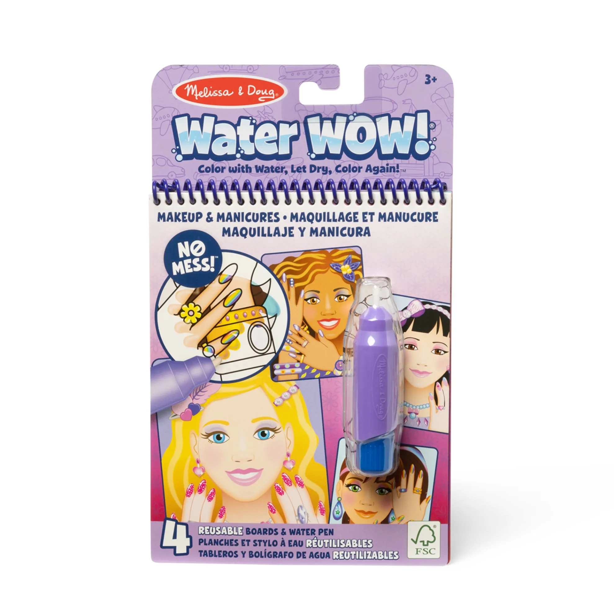 On the Go Water Wow! Water-Reveal Pad - Makeup & Manicures