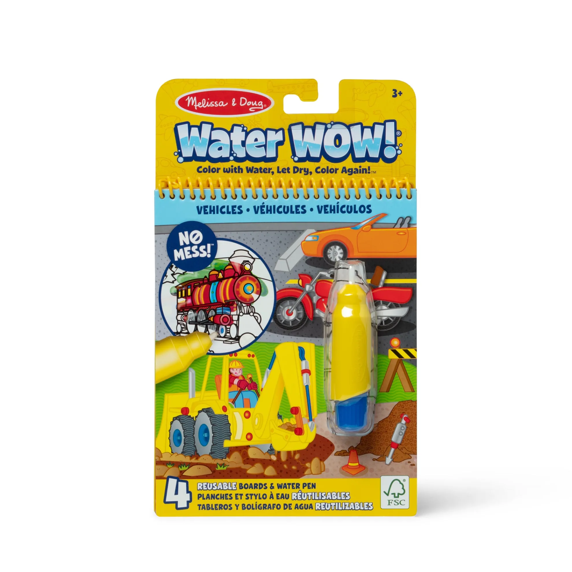 On the Go™ Water WOW!® Water Reveal Pad – Vehicles
