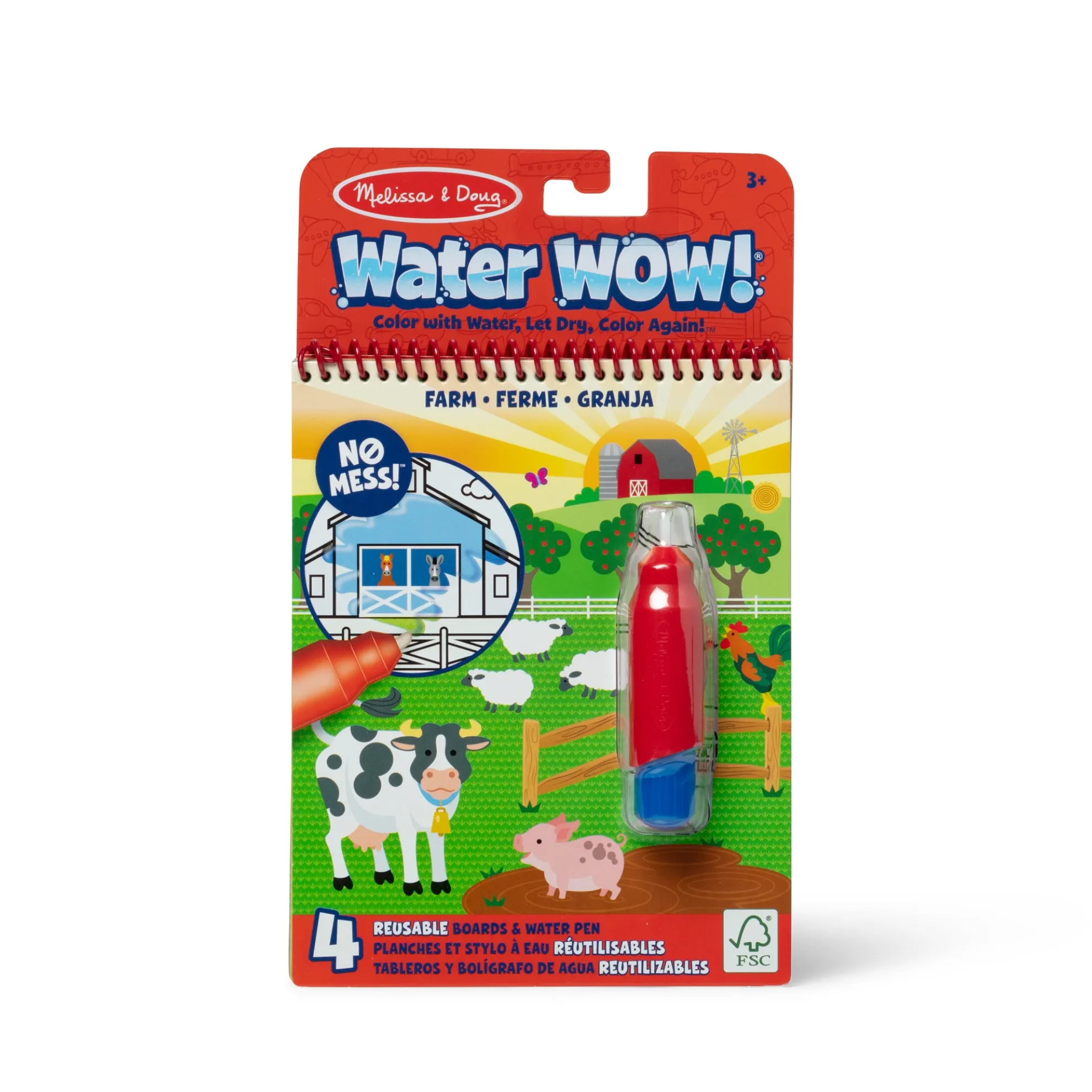 On the Go Water WOW! Color Reveal Pad - Farm