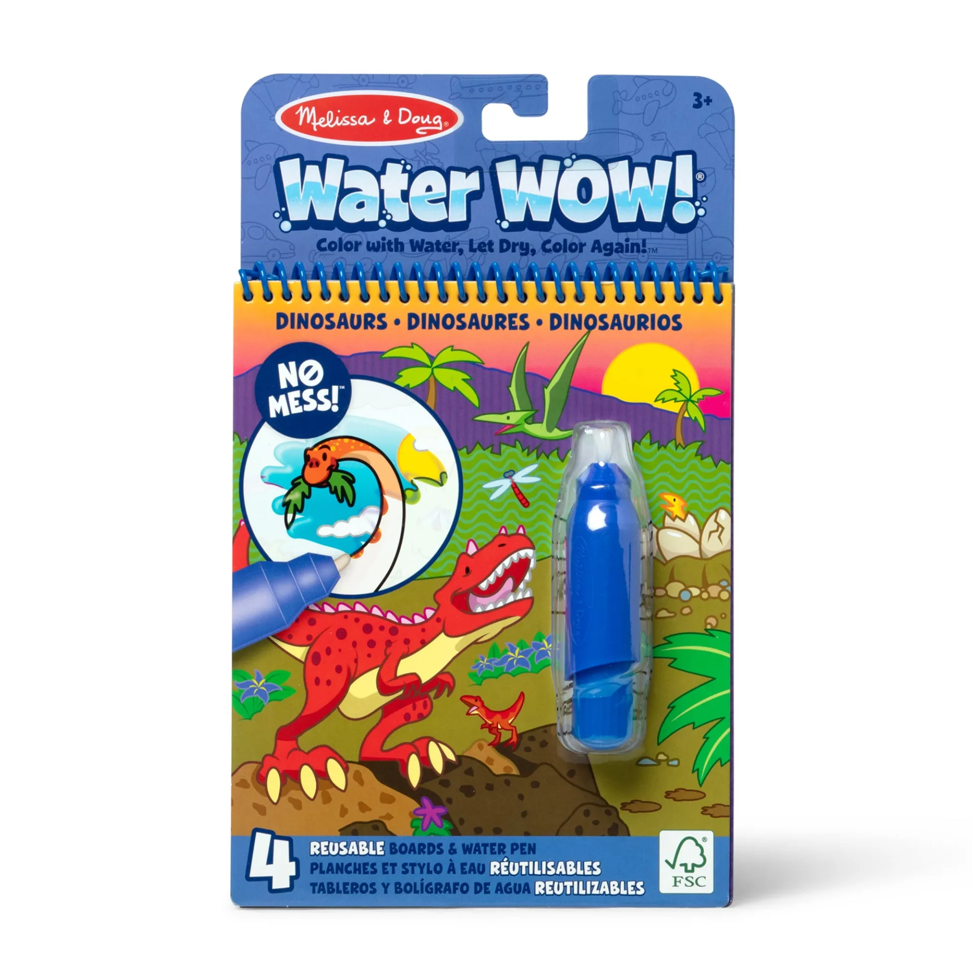 On the Go Water Wow! Water-Reveal Pad – Dinosaurs