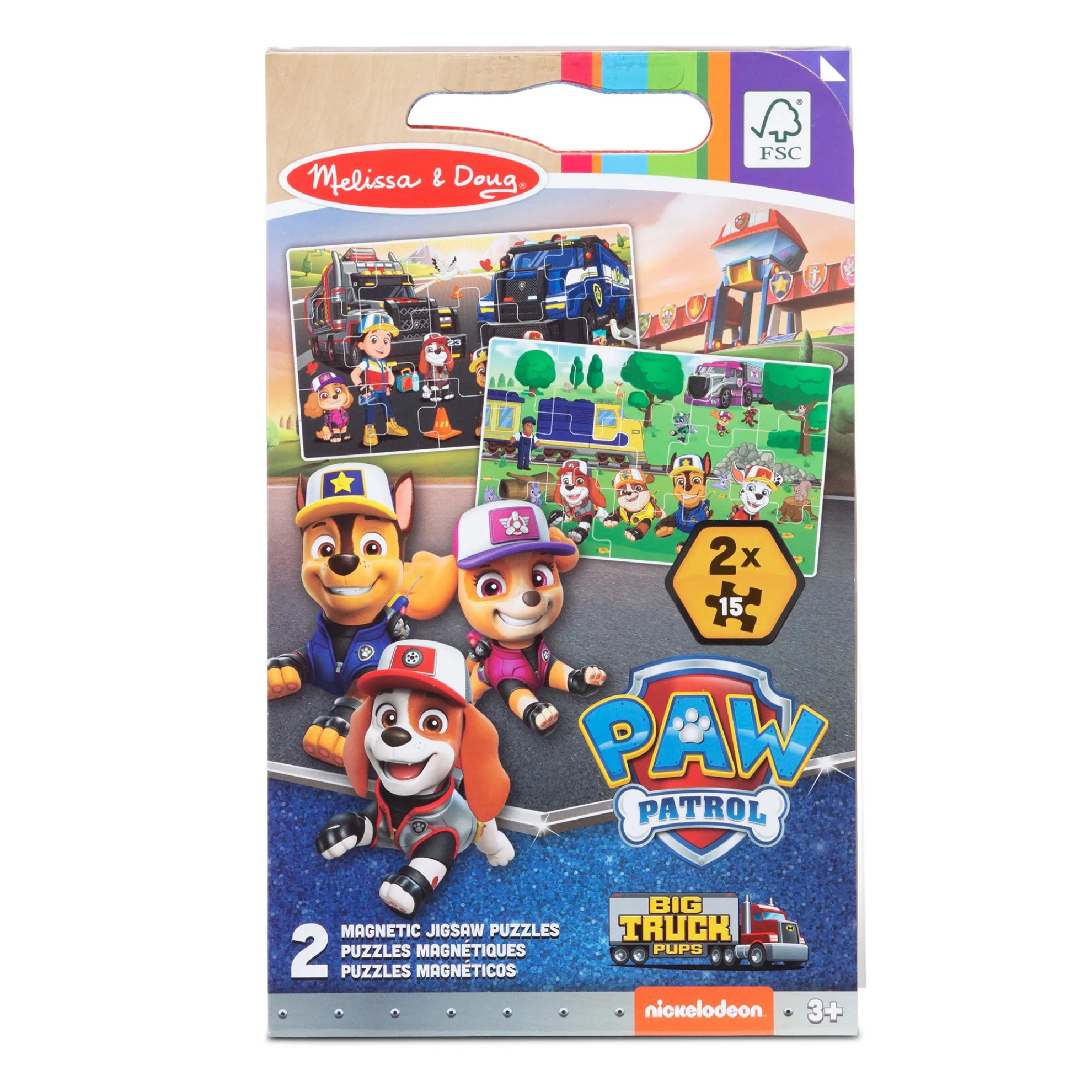 PAW Patrol Magnetic Jigsaw Puzzles - Big Trucks