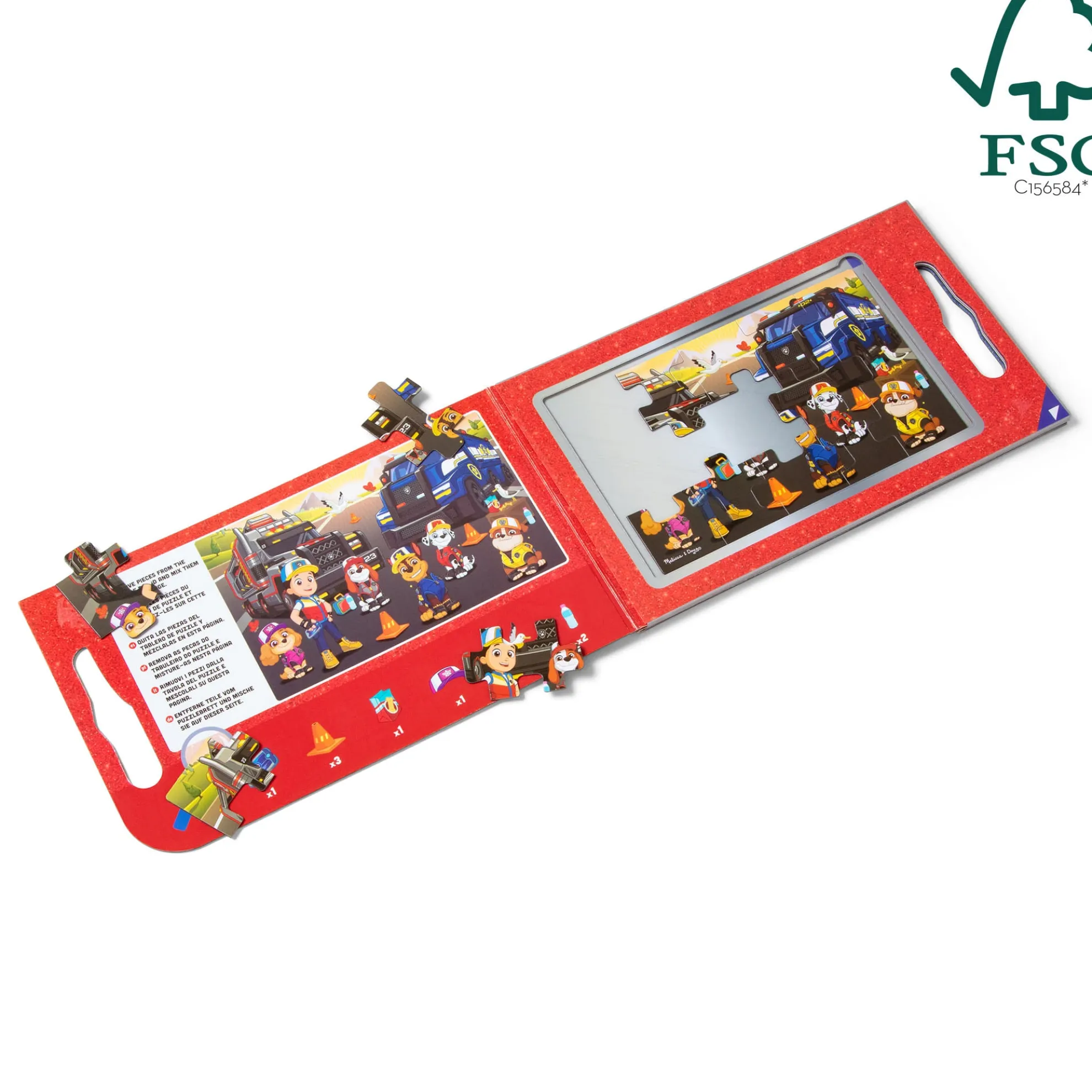 PAW Patrol Magnetic Jigsaw Puzzles - Big Trucks