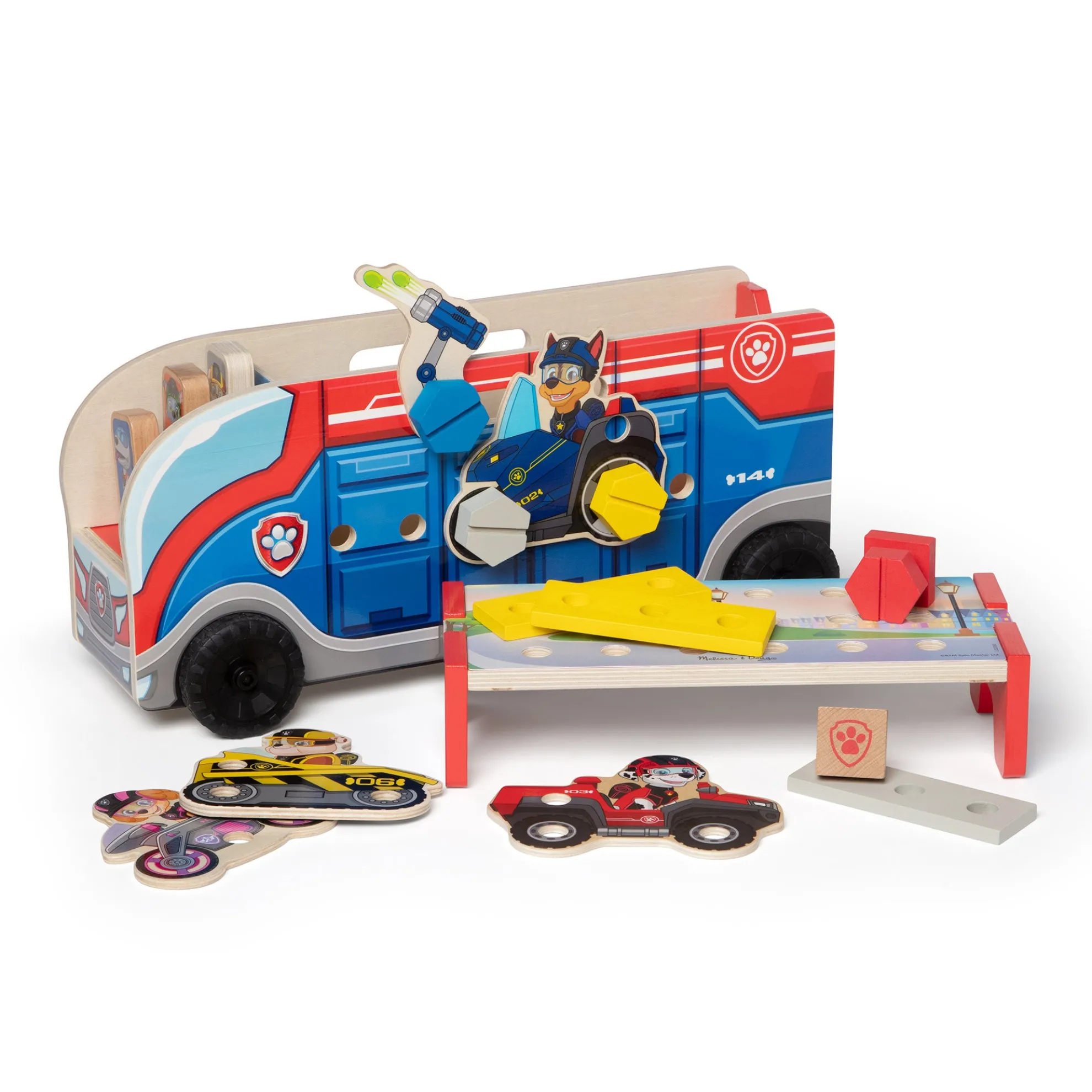 PAW Patrol Match & Build Mission Cruiser