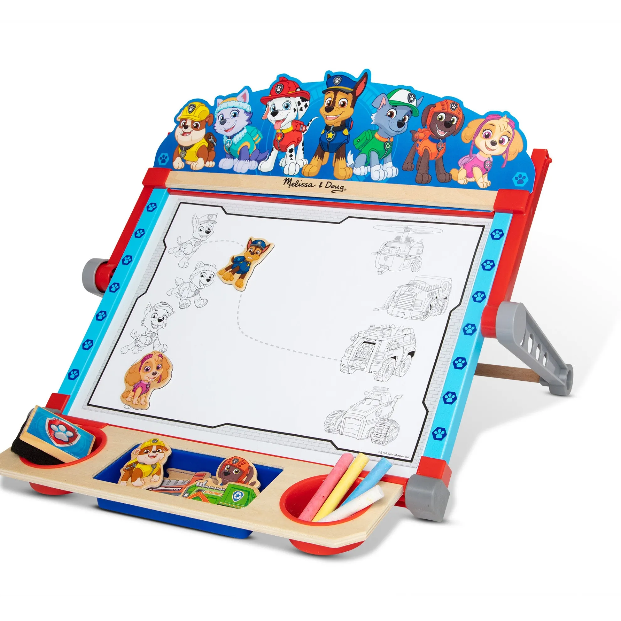 PAW Patrol Wooden Tabletop Art Center