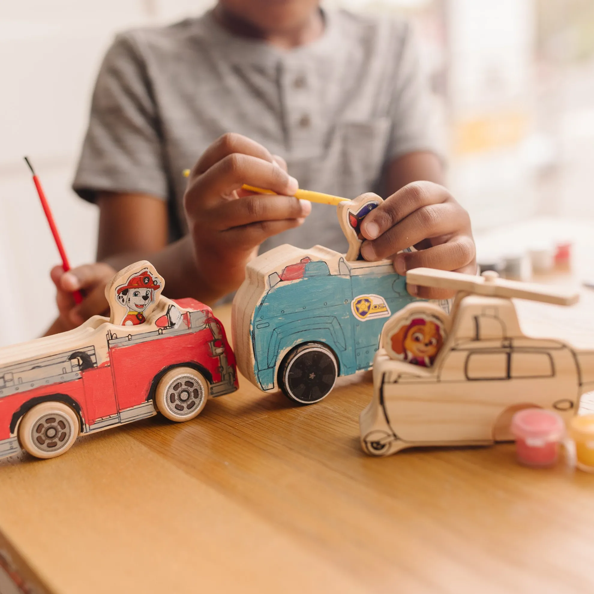 PAW Patrol Wooden Craft Kit - Vehicles