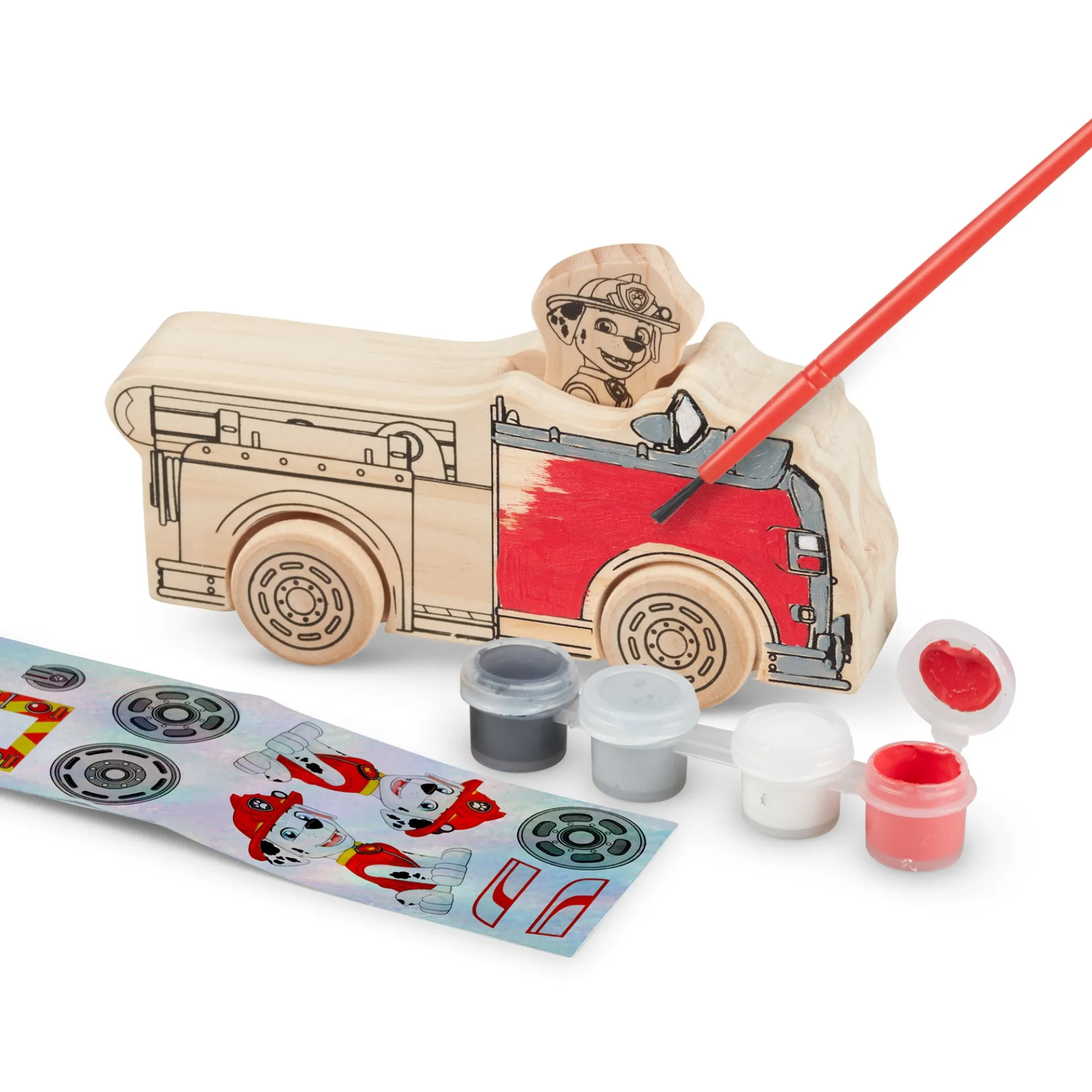 PAW Patrol Wooden Craft Kit - Vehicles