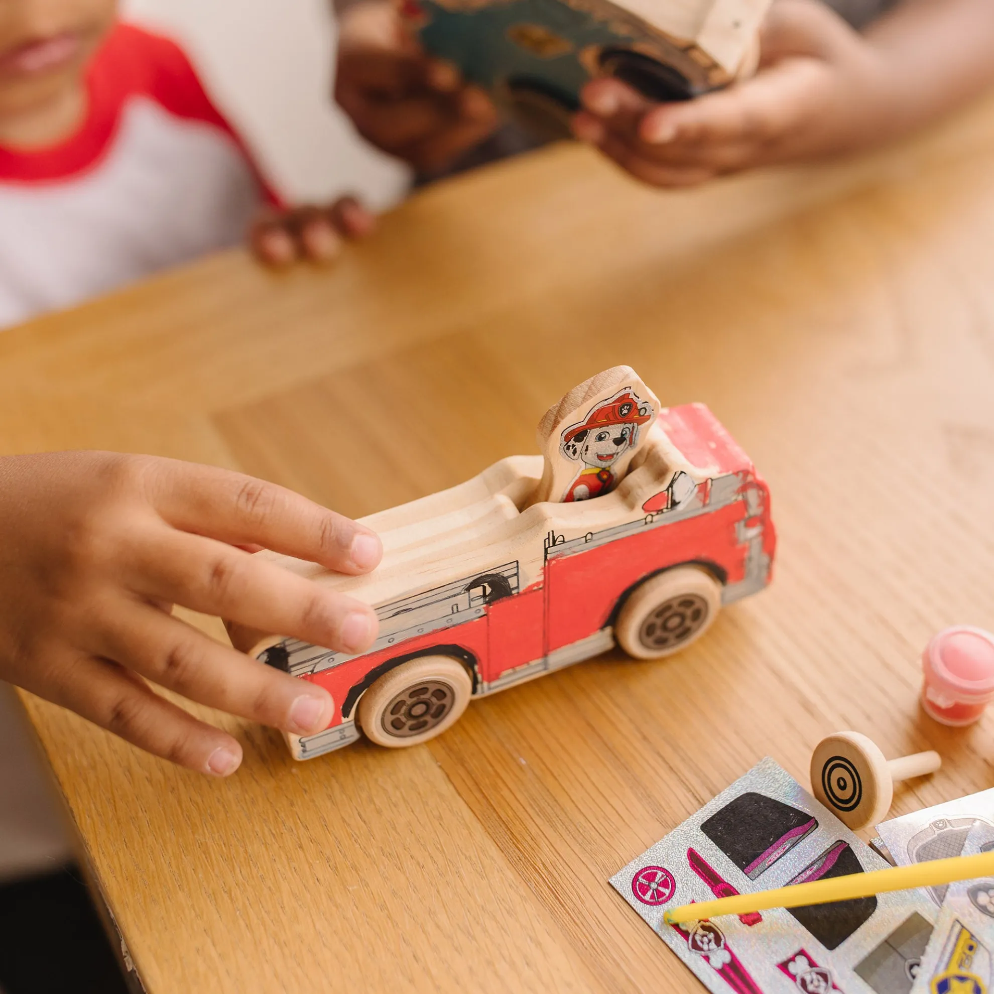 PAW Patrol Wooden Craft Kit - Vehicles