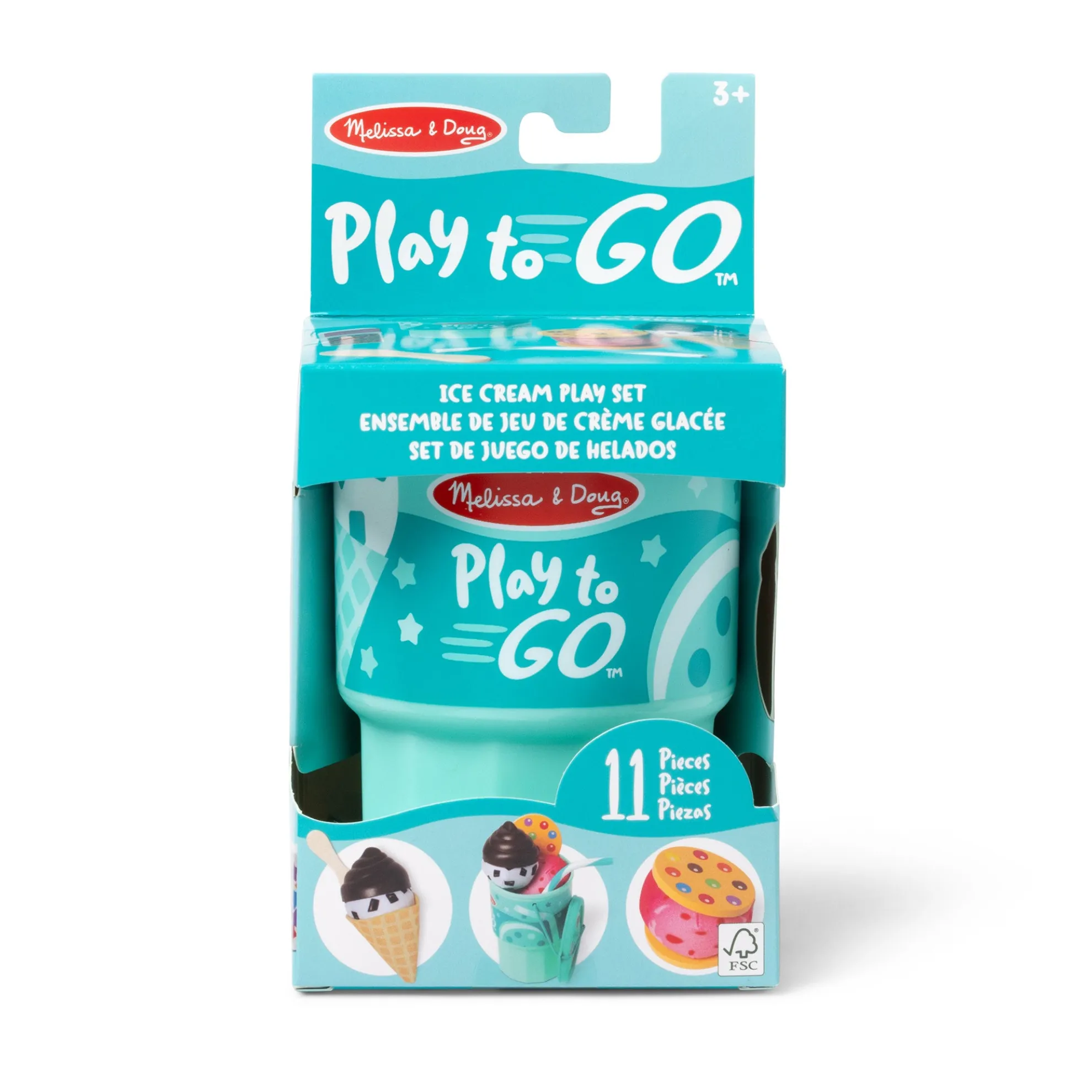 Play to Go Ice Cream Play Set