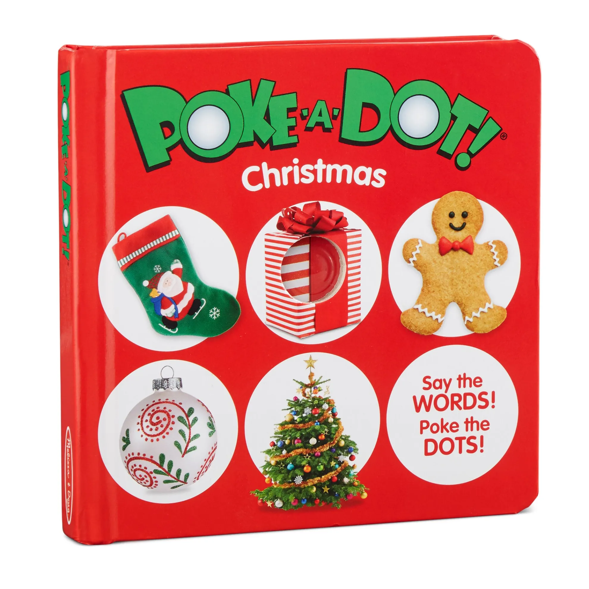 Poke-a-Dot: Christmas Board Book