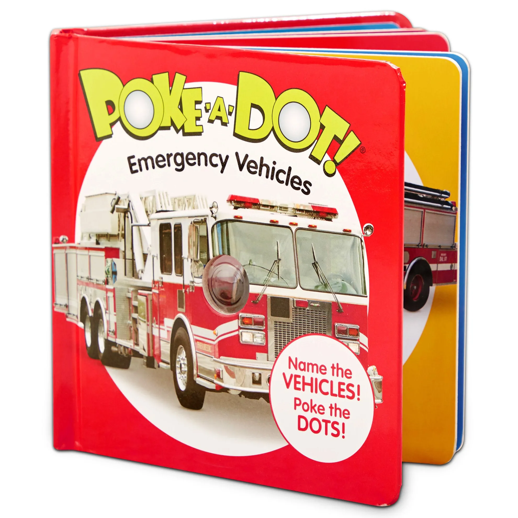 Poke-a-Dot: Emergency Vehicles Board Book
