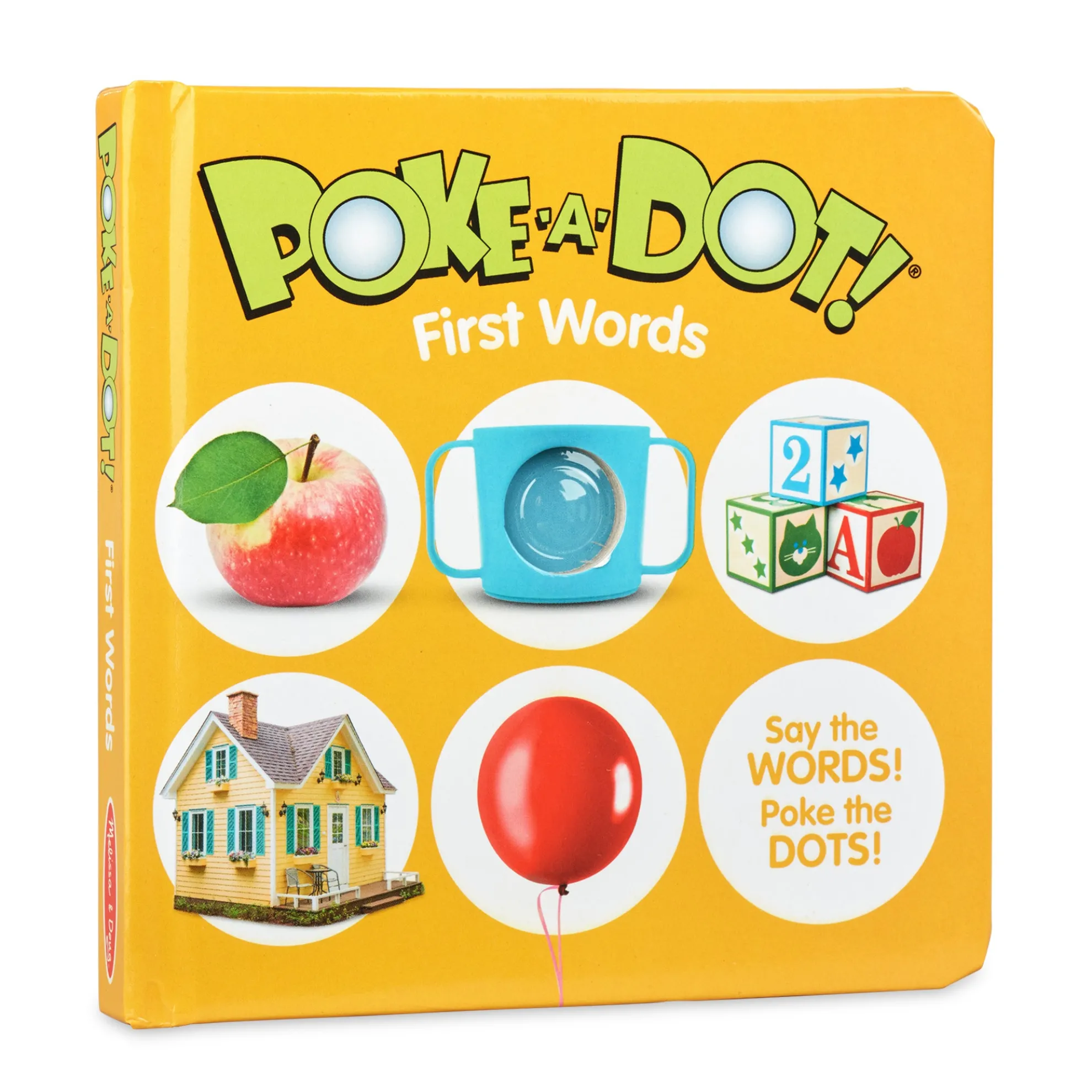 Poke-a-Dot: First Words Board Book