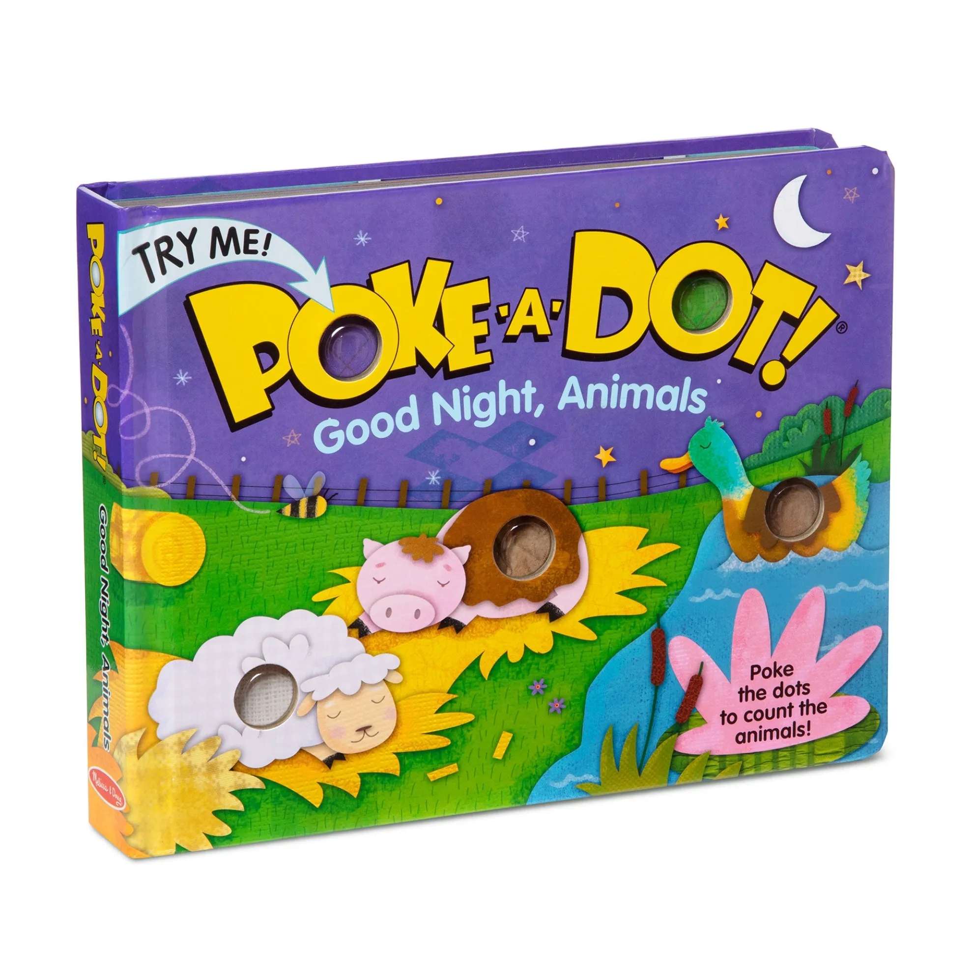 Poke-a-Dot: Good Night, Animals Board Book