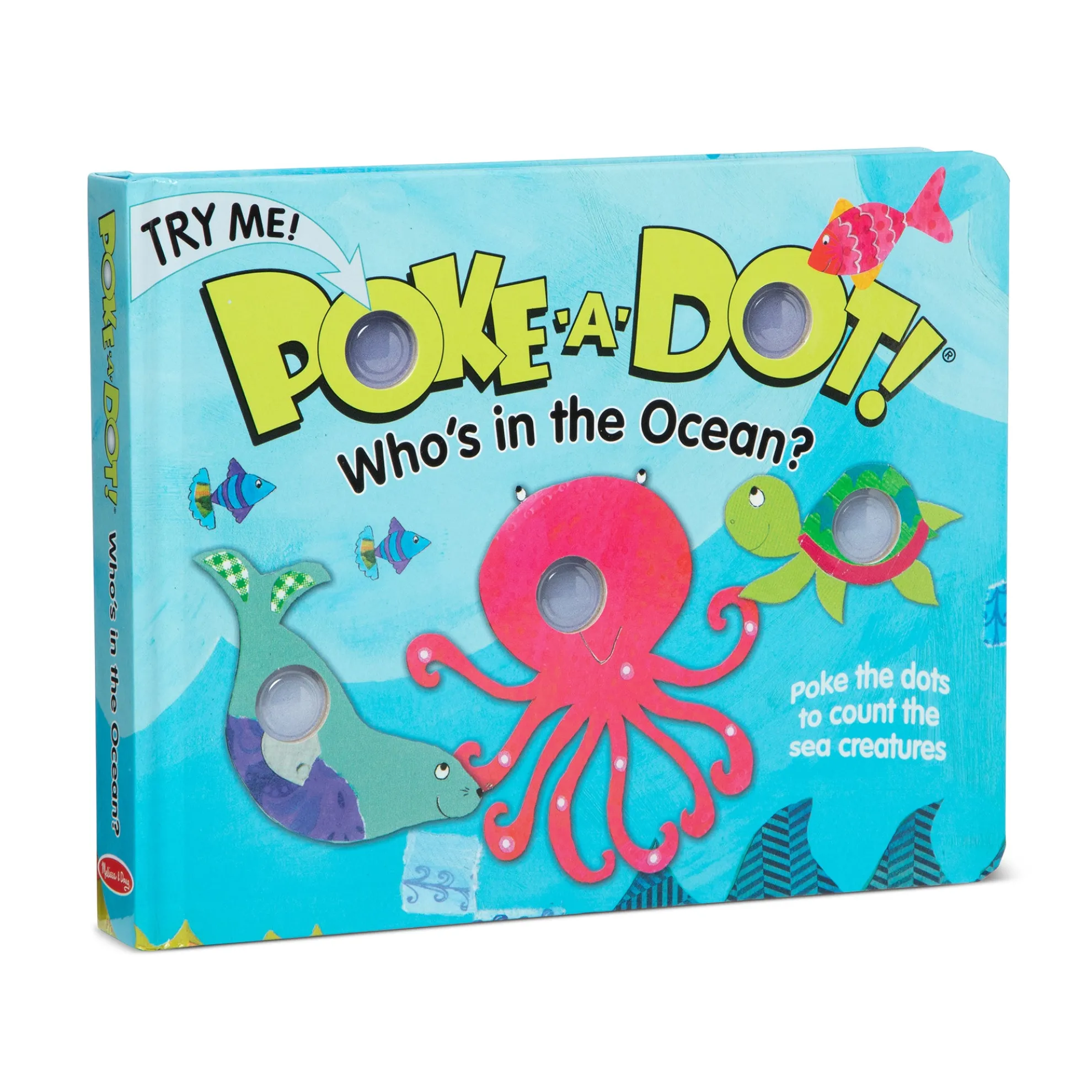 Poke-a-Dot: Who’s in the Ocean? Board Book